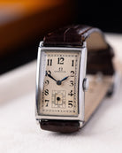 Vintage Omega Art Deco Tank, Swiss Watch, Arabic Numerals, Sub - second, Cal. 20F from 1932 - DuMarko