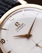 Vintage Omega Automatic, Honeycomb (Waffle) Crosshair Dial, Ref. 2709, Cal. 344 from 1952 - DuMarko