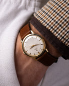 Vintage Omega Automatic Swiss Watch, 14K Solid Gold, Ref. 2841/2868 SC, Crab Lugs Two - Tone Dial from 1956 - DuMarko