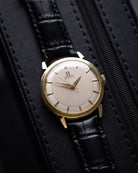 Vintage Omega Automatic Swiss Watch, Ref. 2841/2868 SC, 14K Solid Gold, Crab Lugs Two - Tone Dial from 1956 - DuMarko