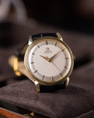 Vintage Omega Automatic Swiss Watch, Ref. 2841/2868 SC, 14K Solid Gold, Crab Lugs Two - Tone Dial from 1956 - DuMarko