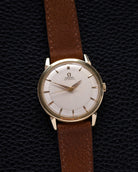Vintage Omega Automatic Swiss Watch, Ref. 2841/2868 SC, 14K Solid Gold, Crab Lugs Two - Tone Dial from 1956 - DuMarko