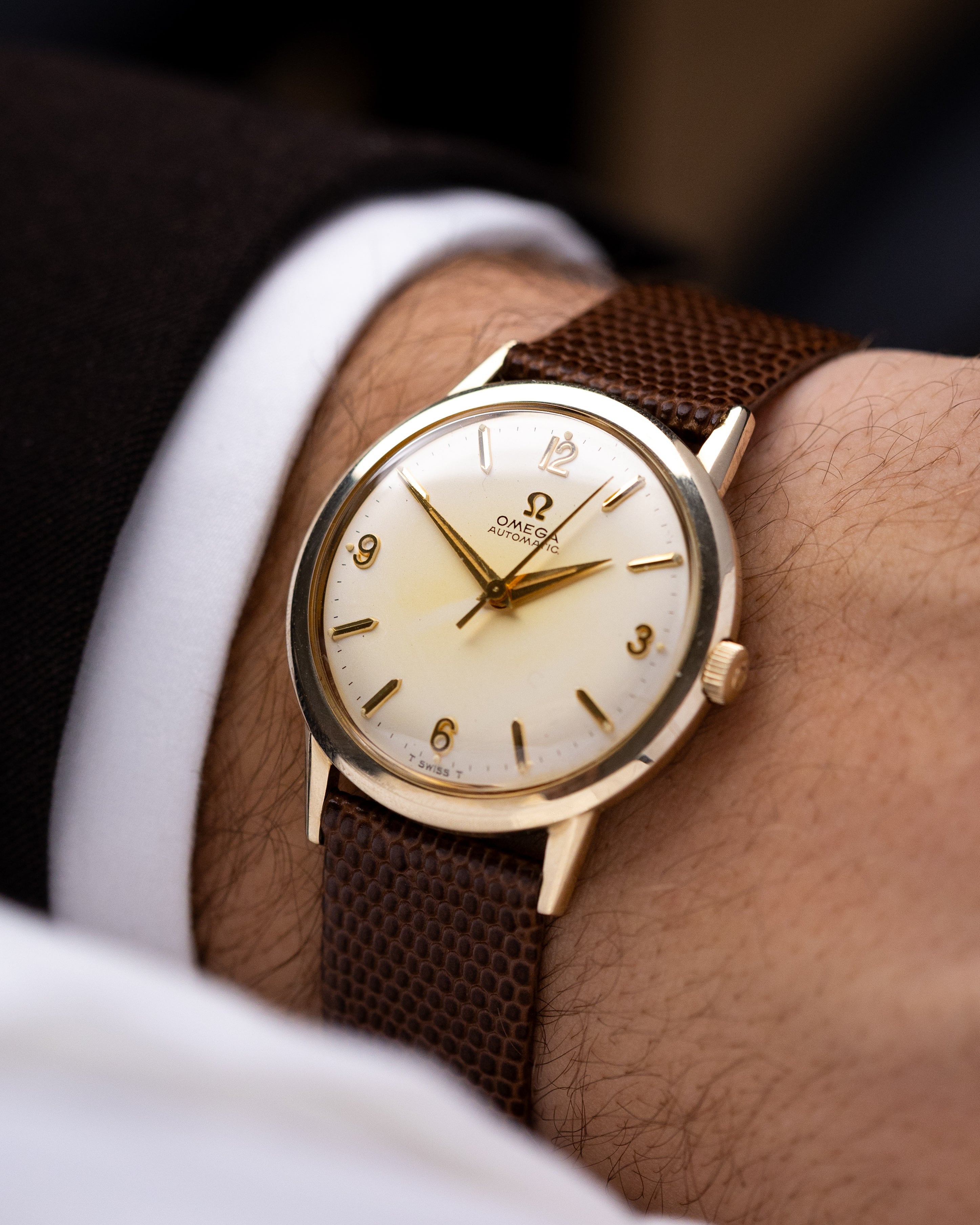 Vintage Omega Automatic Swiss Watch, Ref. LU6304, Cal. 550, 10K Gold - Filled Case from 1965 - DuMarko