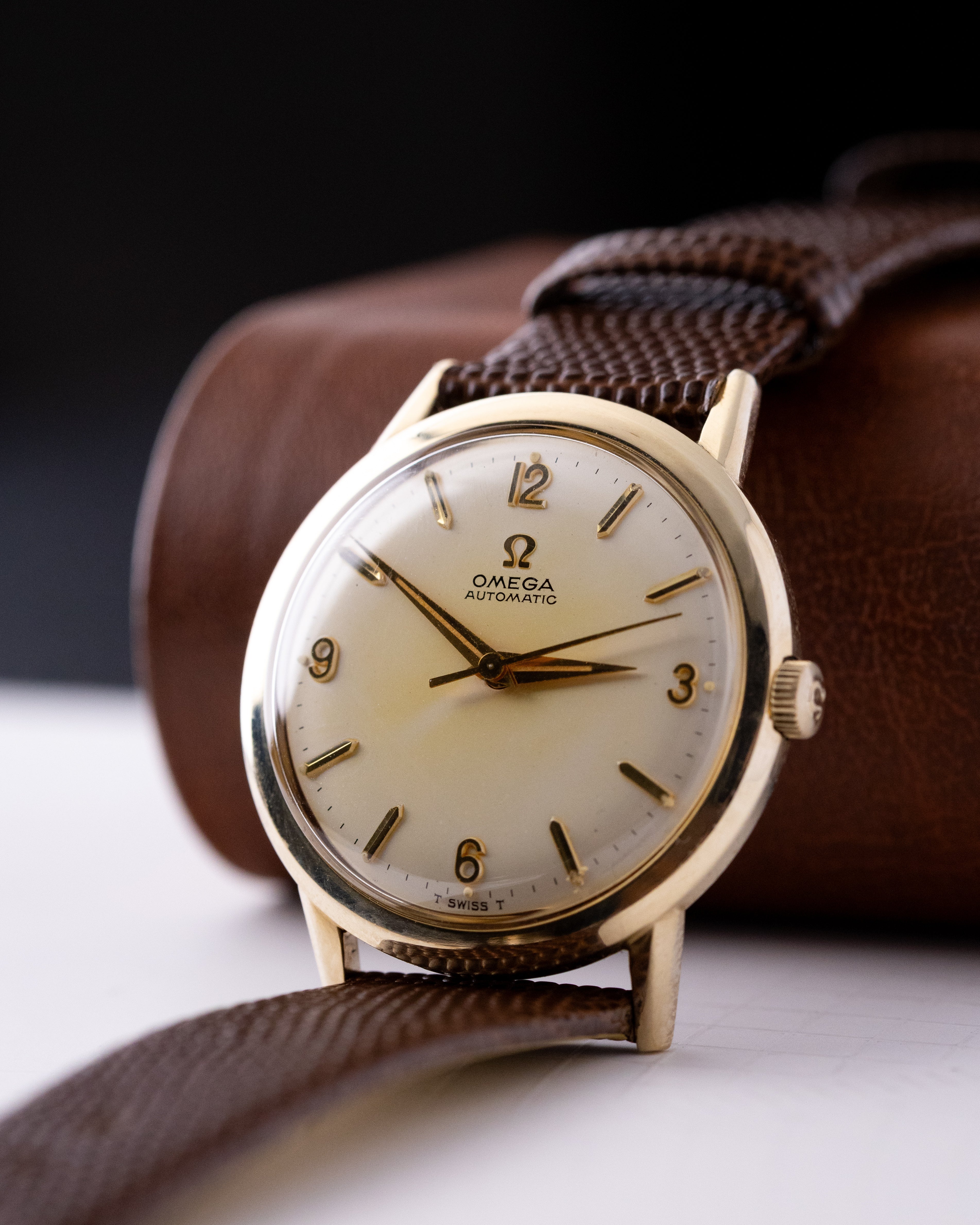 Vintage Omega Automatic Swiss Watch, Ref. LU6304, Cal. 550, 10K Gold - Filled Case from 1965 - DuMarko
