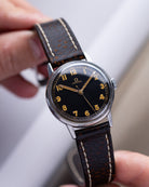 Vintage Omega, Black Gilded Dial, Swiss Made from 1943 - DuMarko