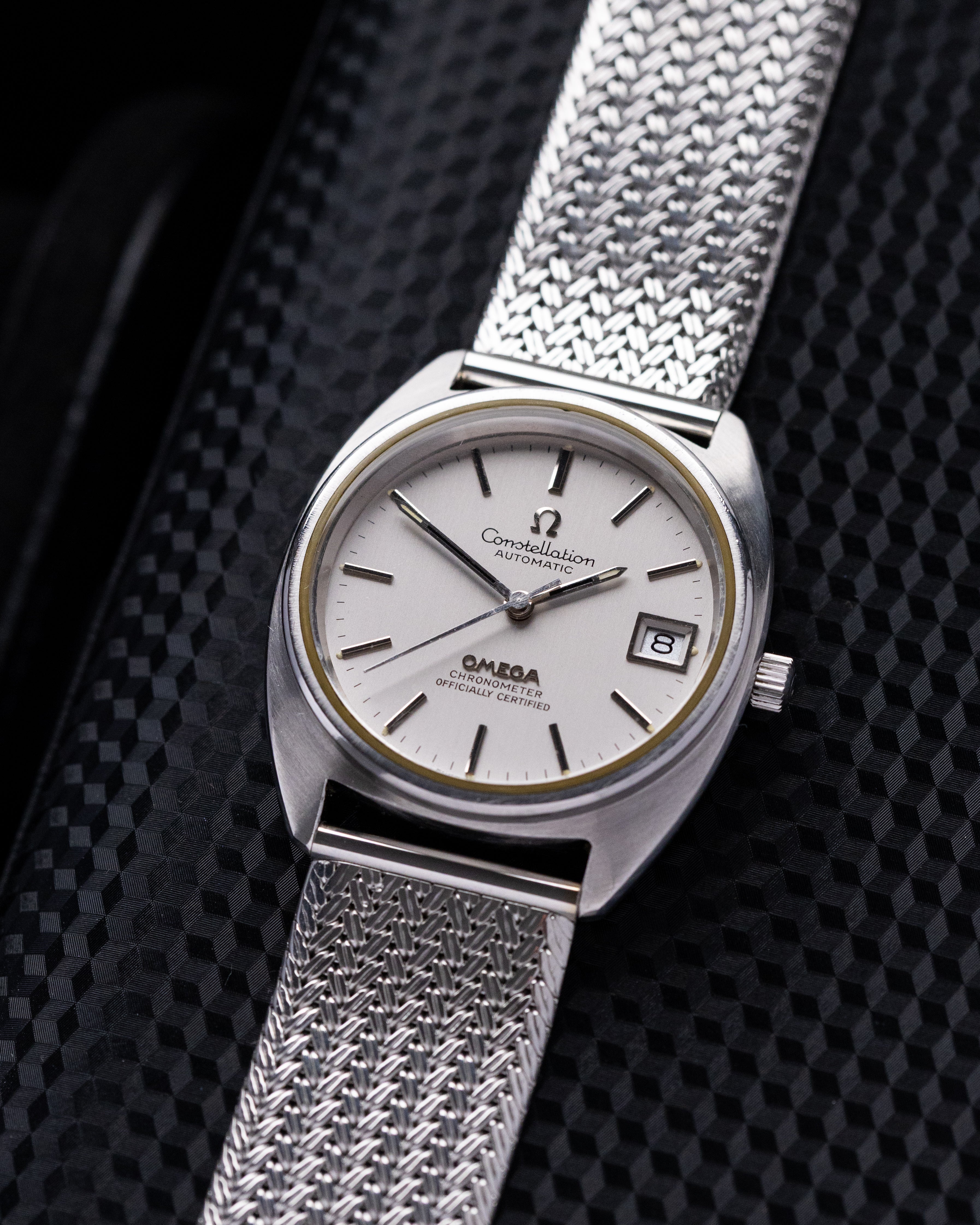 Vintage Omega Constellation Automatic Chronometer, C - shaped brushed case, Cal. 1011 from 1970's - DuMarko