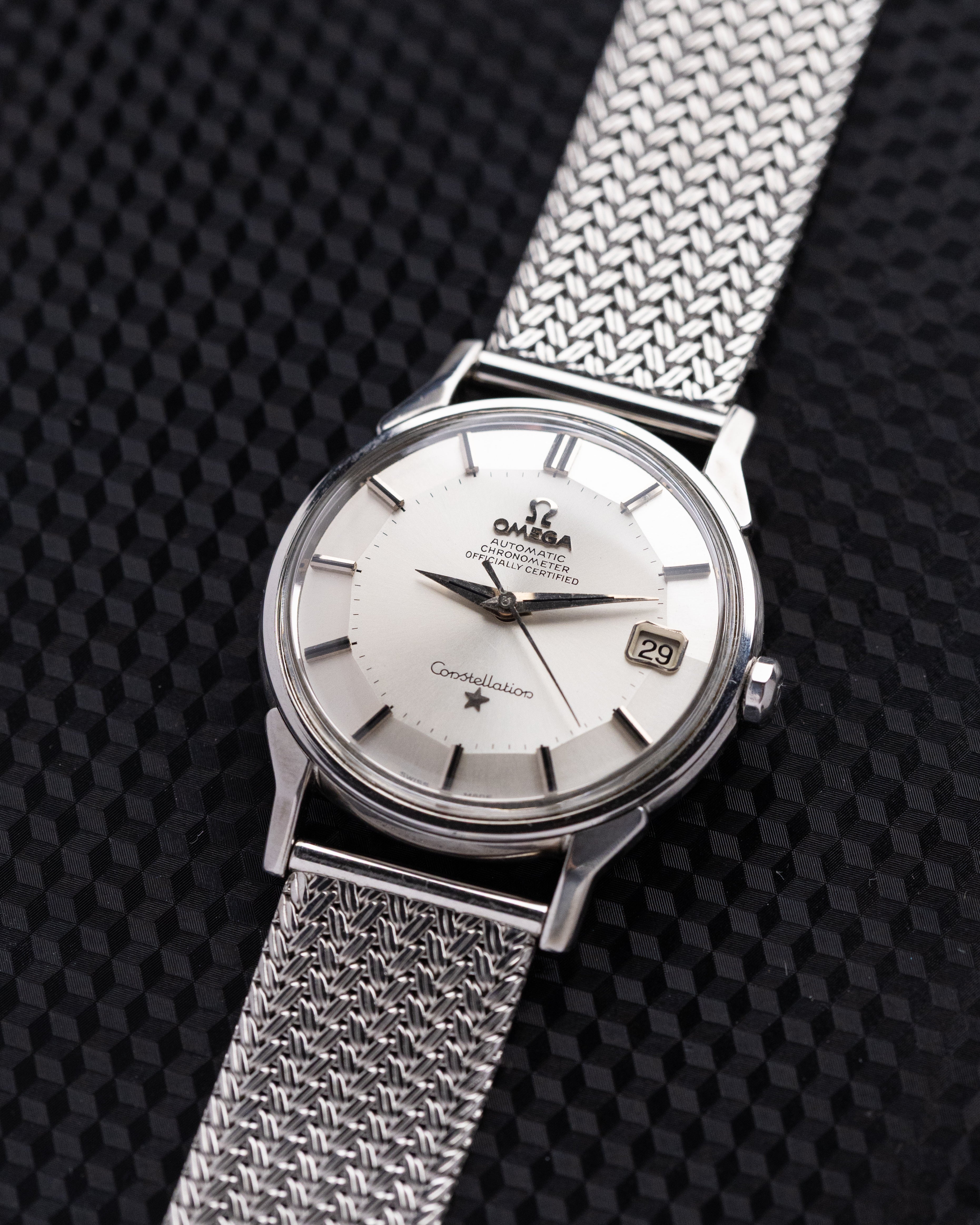 Vintage Omega Constellation Automatic Chronometer, Dog legs lugs, Pie Pan Dial from 1966 - DuMarko