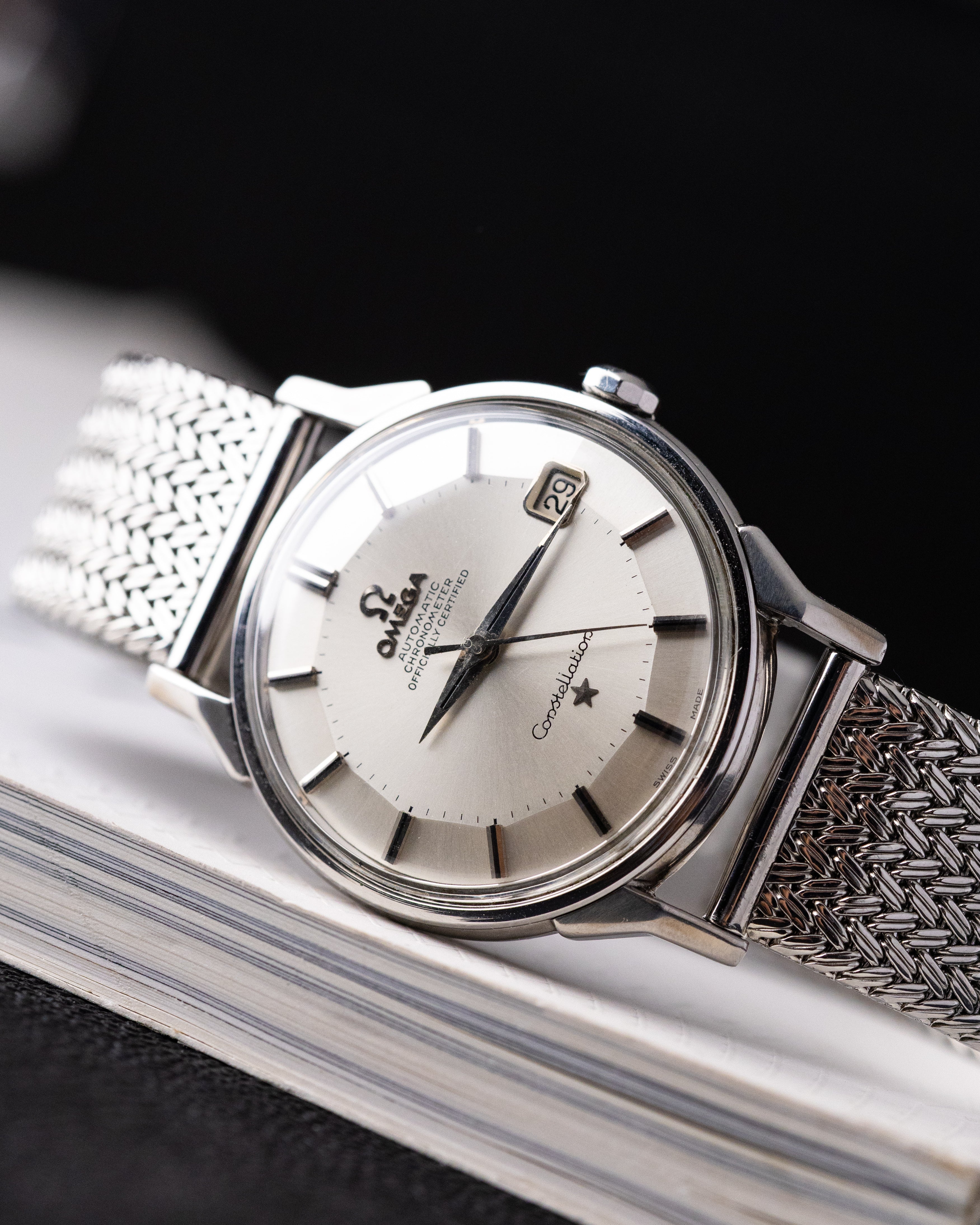 Vintage Omega Constellation Automatic Chronometer, Dog legs lugs, Pie Pan Dial from 1966 - DuMarko