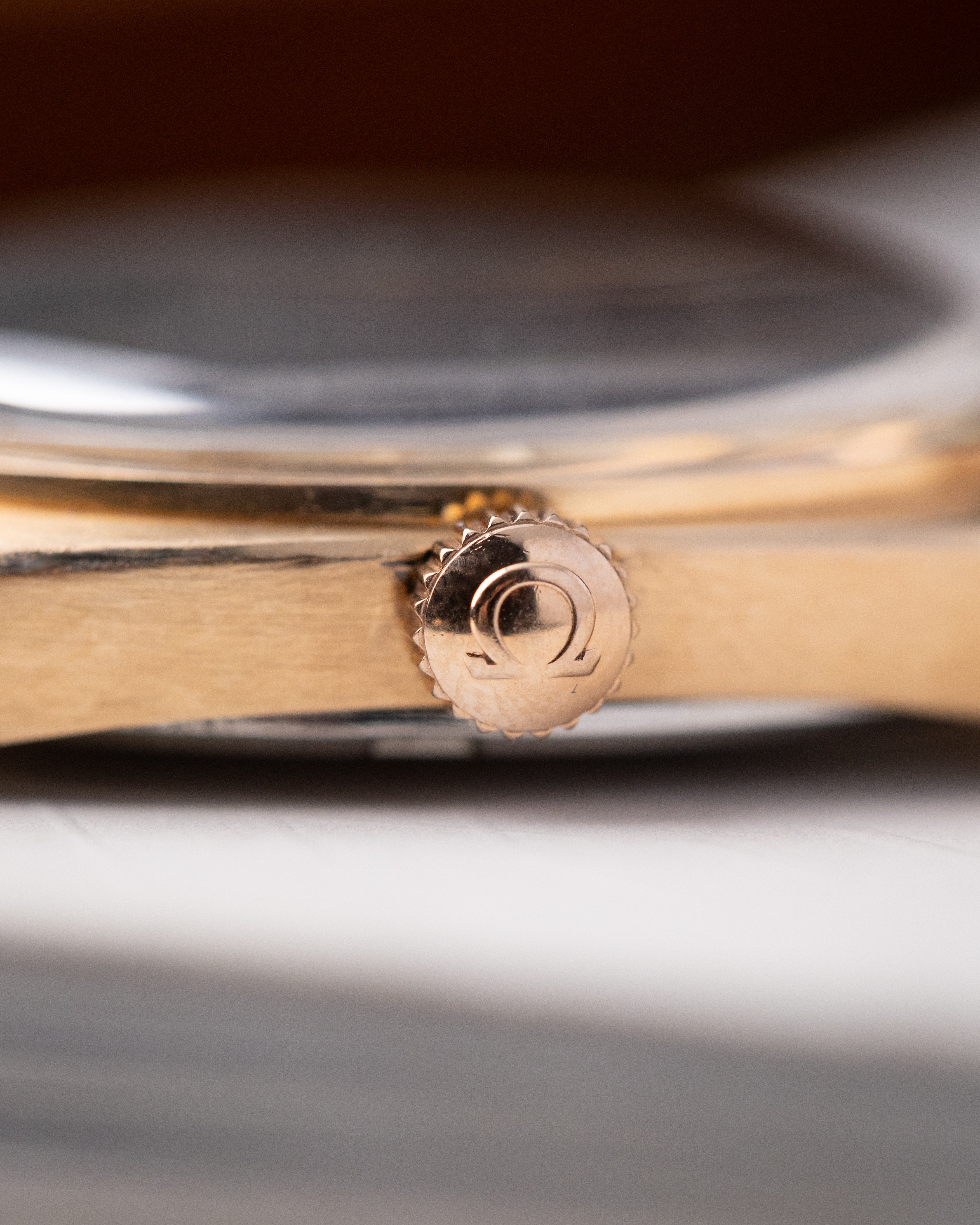 Vintage Omega Constellation C - shape, Cal. 564, Date Window, Gold - rose C - shape case, from 1960's - DuMarko