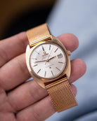 Vintage Omega Constellation C - shape, Cal. 564, Date Window, Gold - rose C - shape case, from 1960's - DuMarko