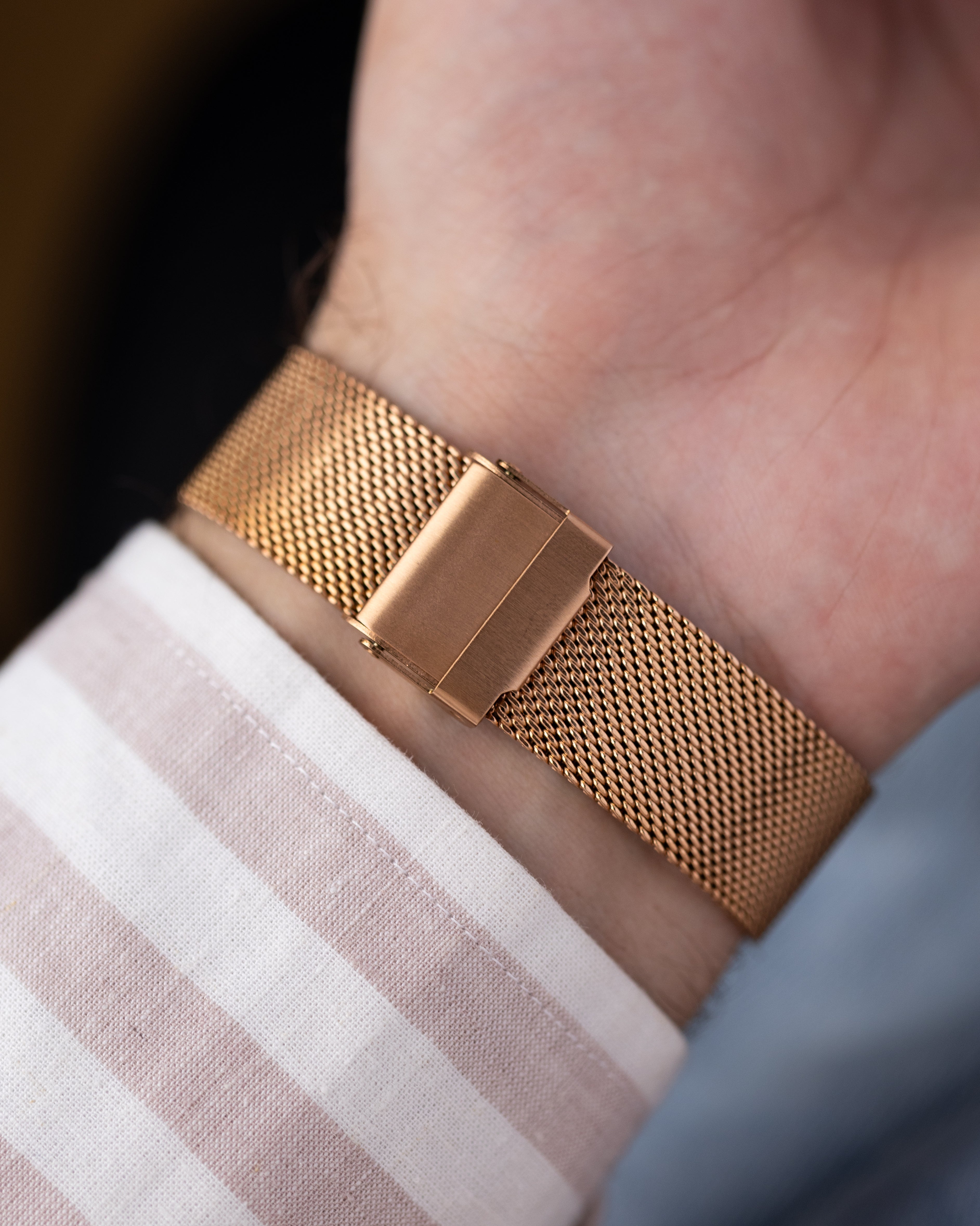 Vintage Omega Constellation C - shape, Cal. 564, Date Window, Gold - rose C - shape case, from 1960's - DuMarko