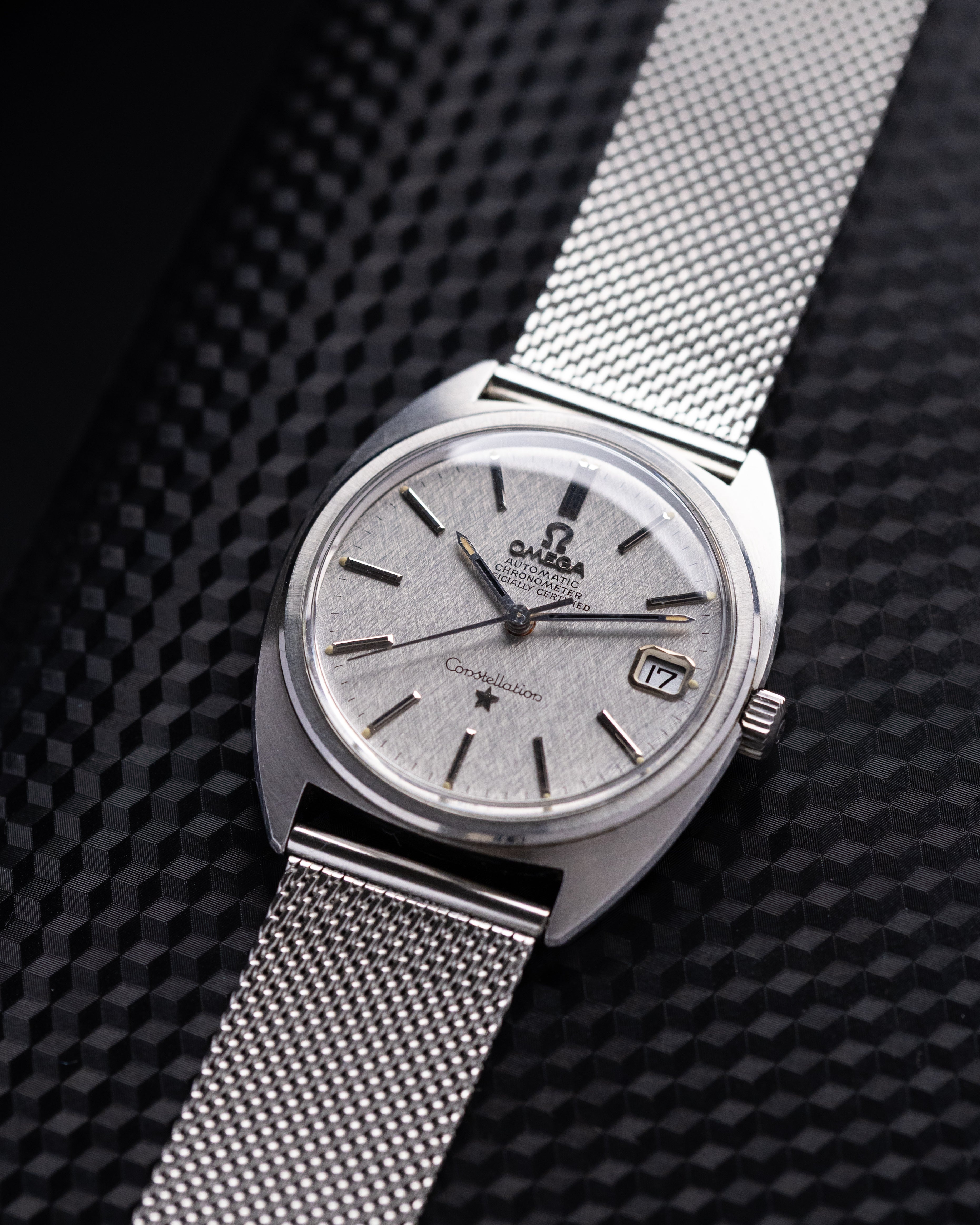 Vintage Omega Constellation C - shape, Cal. 564, Date Window, Rare "Frosty" Dial from 1960's - DuMarko