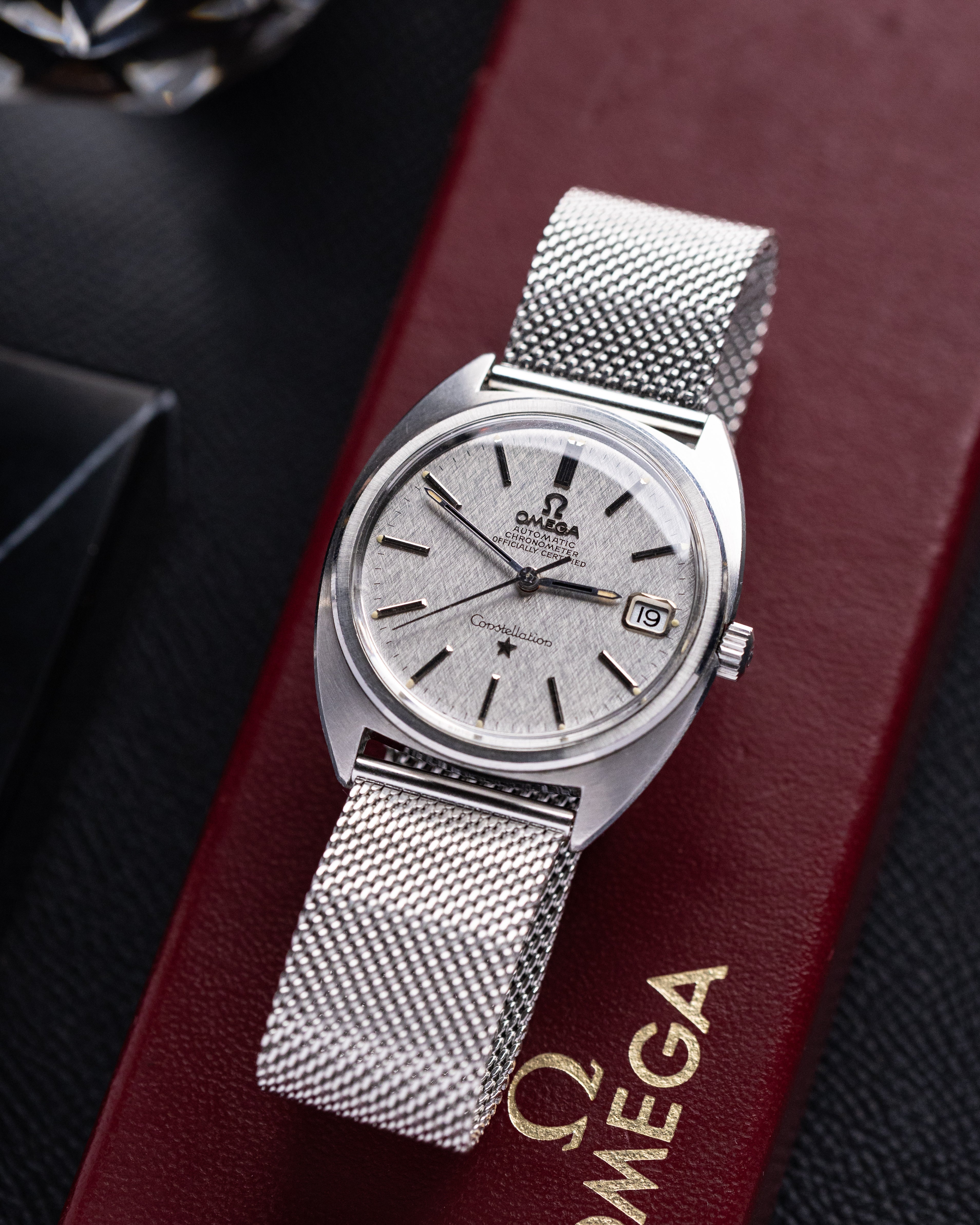 Vintage Omega Constellation C - shape, Cal. 564, Date Window, Rare "Frosty" Dial from 1960's - DuMarko