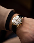 Vintage Omega Constellation Calendar, Two-tone dial, English 18K Gold Case, Caliber 504, from 1958 - DuMarko