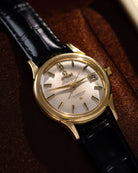Vintage Omega Constellation Calendar, Two-tone dial, English 18K Gold Case, Caliber 504, from 1958 - DuMarko