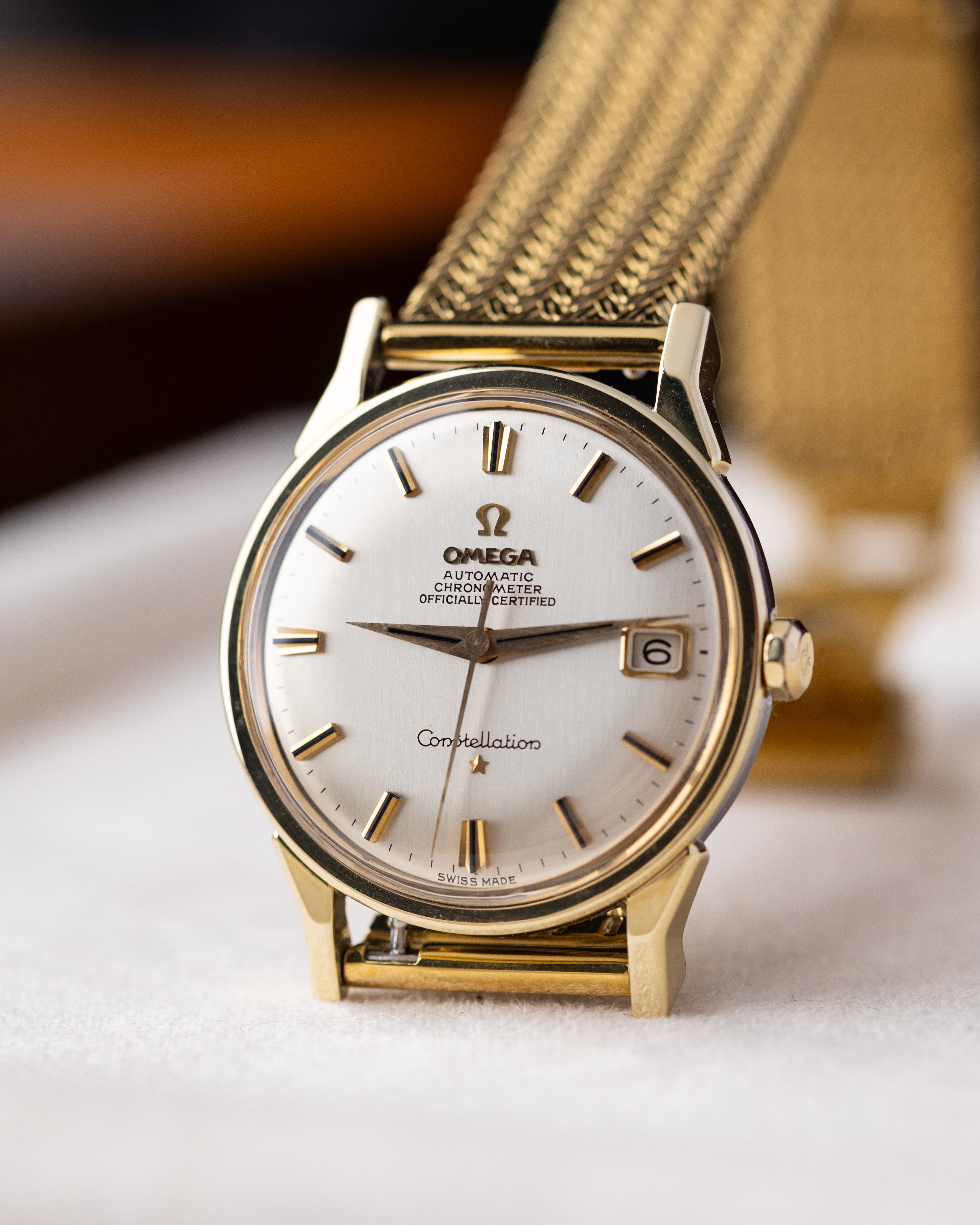 Vintage Omega Constellation Ref. 168.005, Cal. 561, Gold Capped Case from 1966 - DuMarko