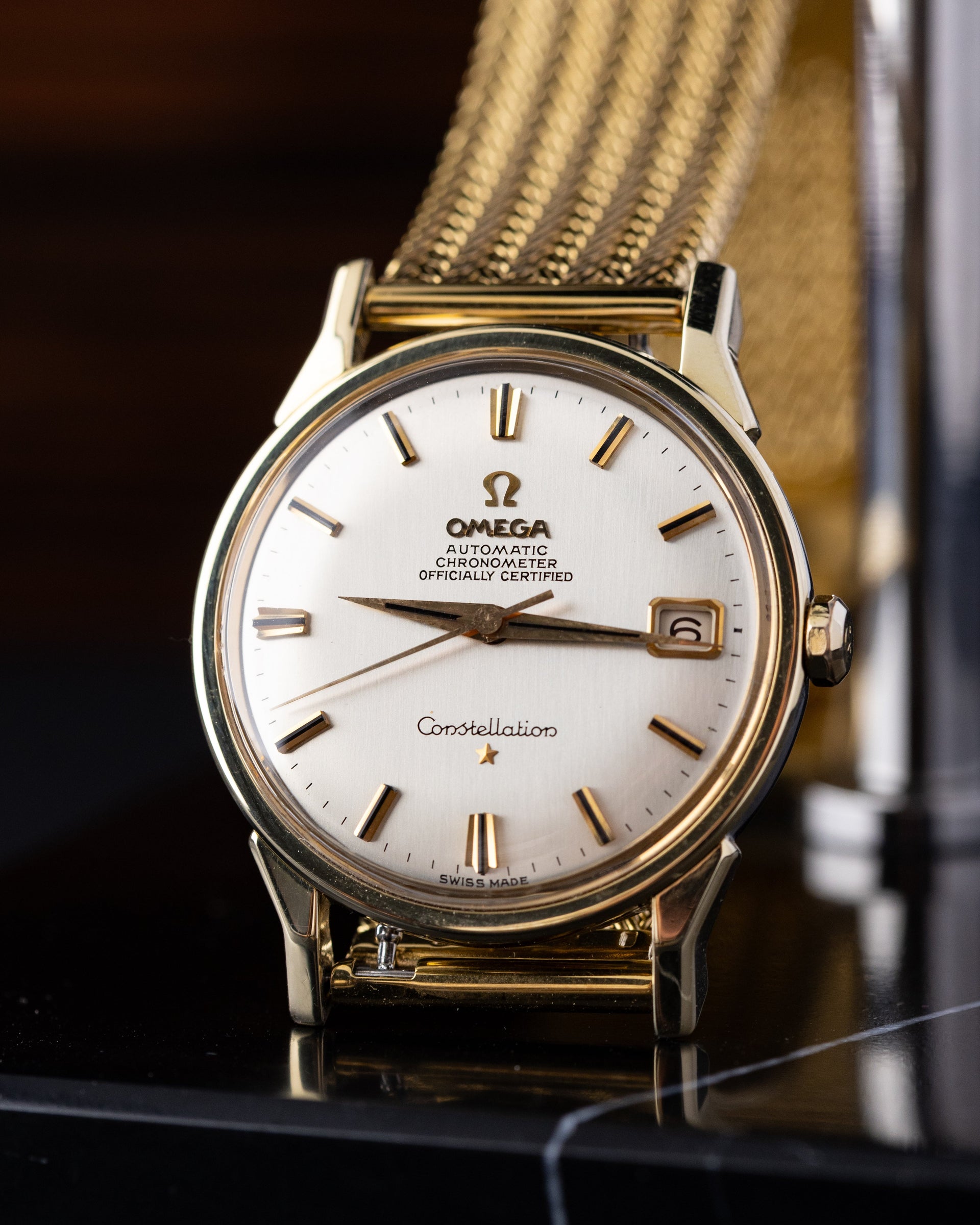 Constellation Gold Omega Constellation Automatic Chronometer