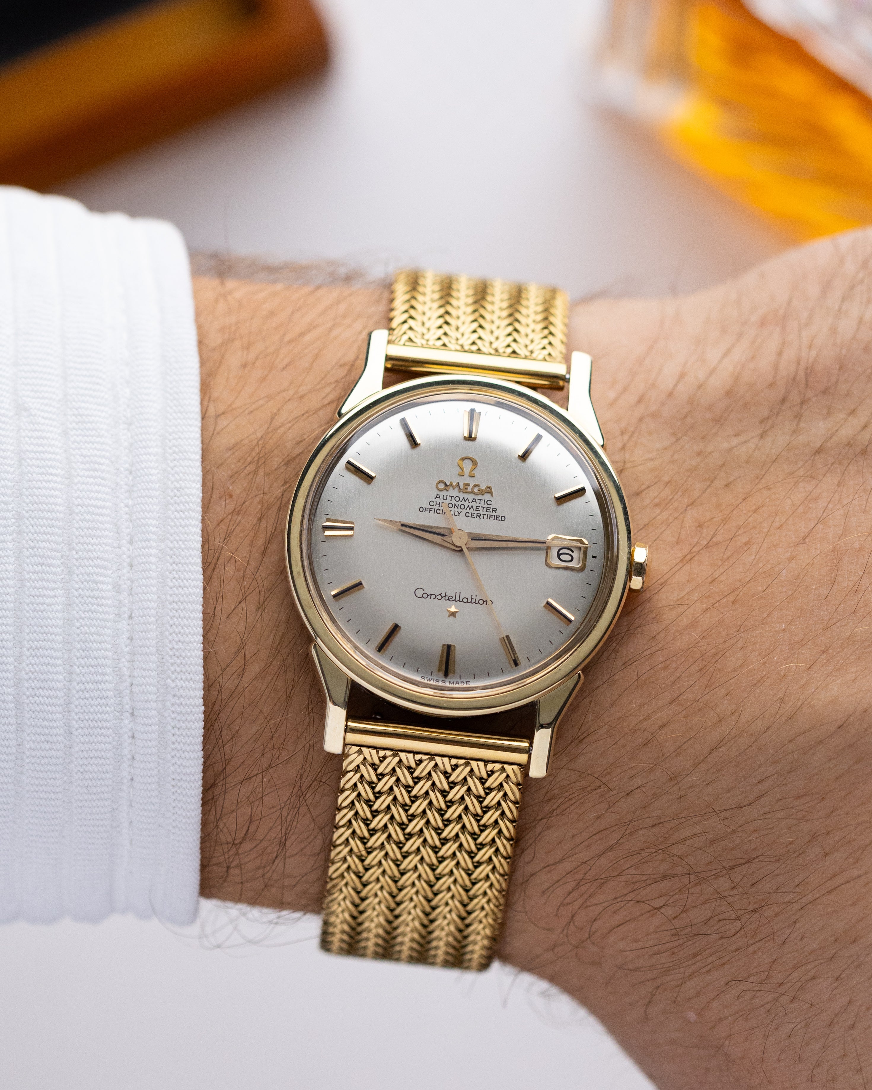 Vintage Omega Constellation Ref. 168.005, Cal. 561, Gold Capped Case from 1966 - DuMarko