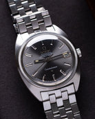 Vintage Omega Constellation Watch, C - Shape Case, Ref. 168017, Grey Dial Date, Cal. 564 c.1970 - DuMarko
