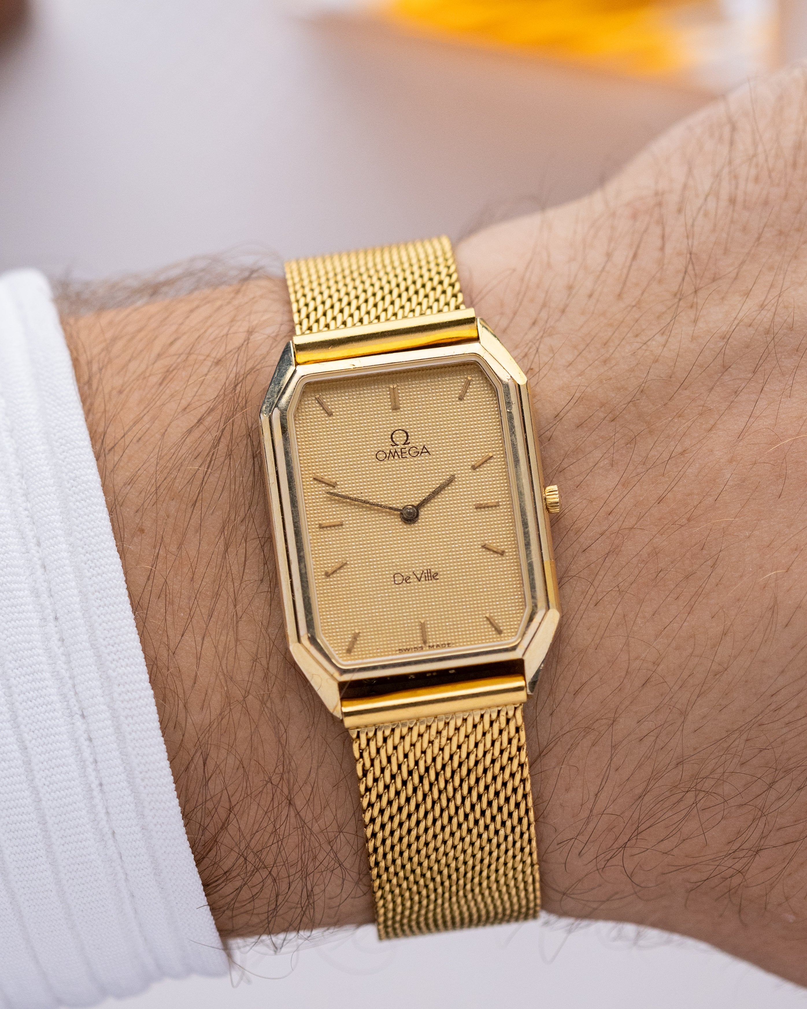 Vintage Omega De Ville, Art Deco Tank, Quartz Cal. 1377, Swiss Made - DuMarko