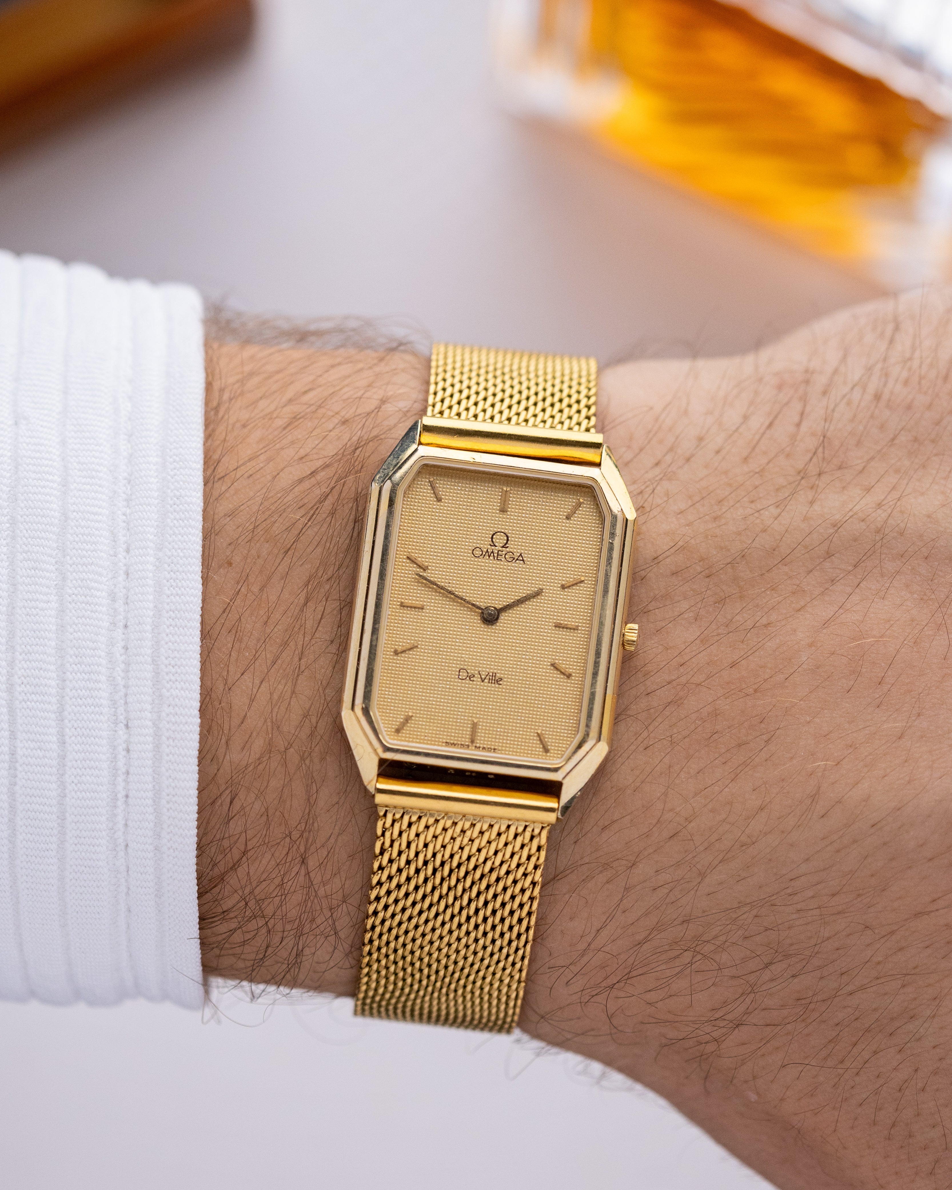 Vintage Omega De Ville, Art Deco Tank, Quartz Cal. 1377, Swiss Made - DuMarko