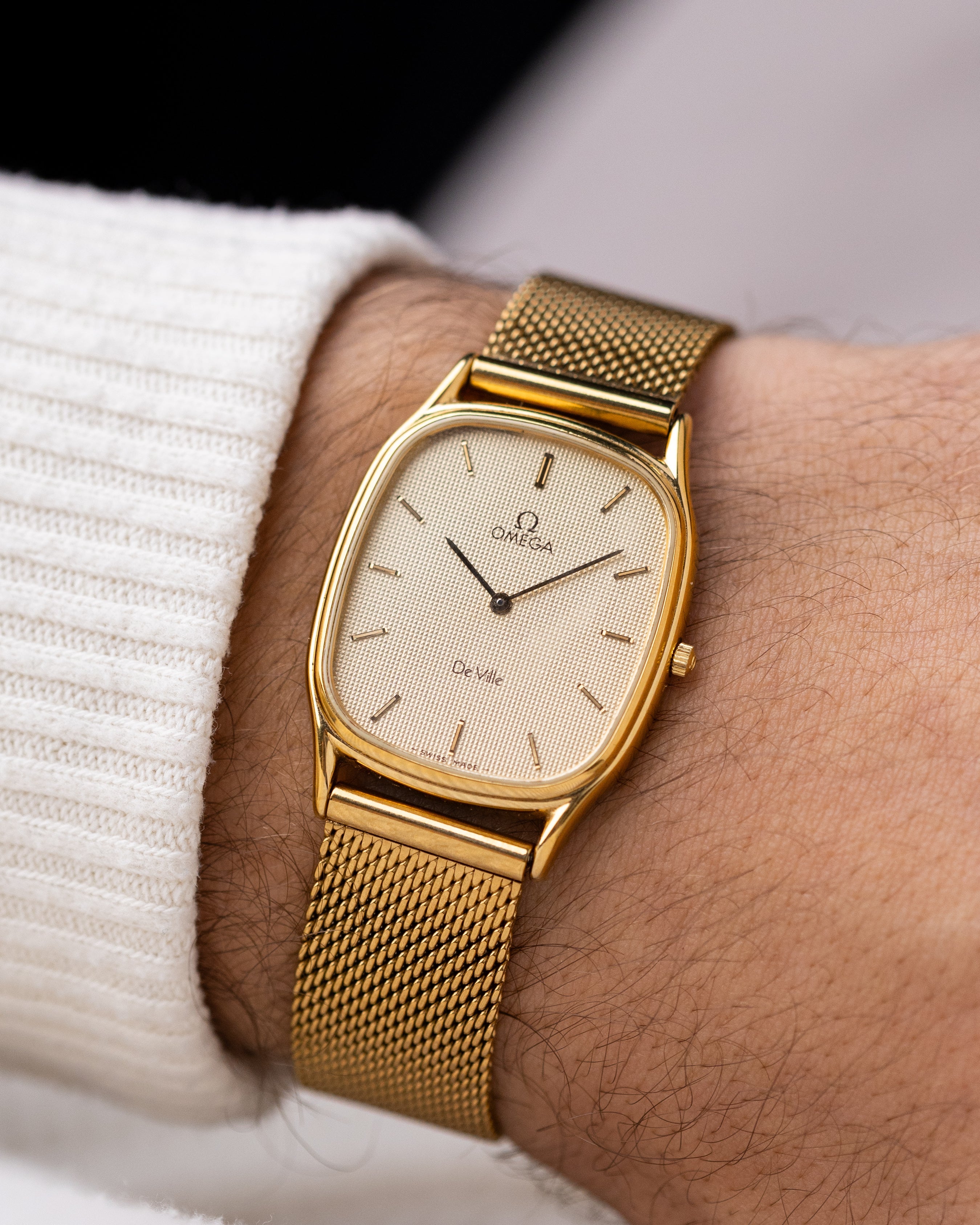 Vintage Omega De Ville, Art Deco Tank, Quartz Cal. 1377, Swiss