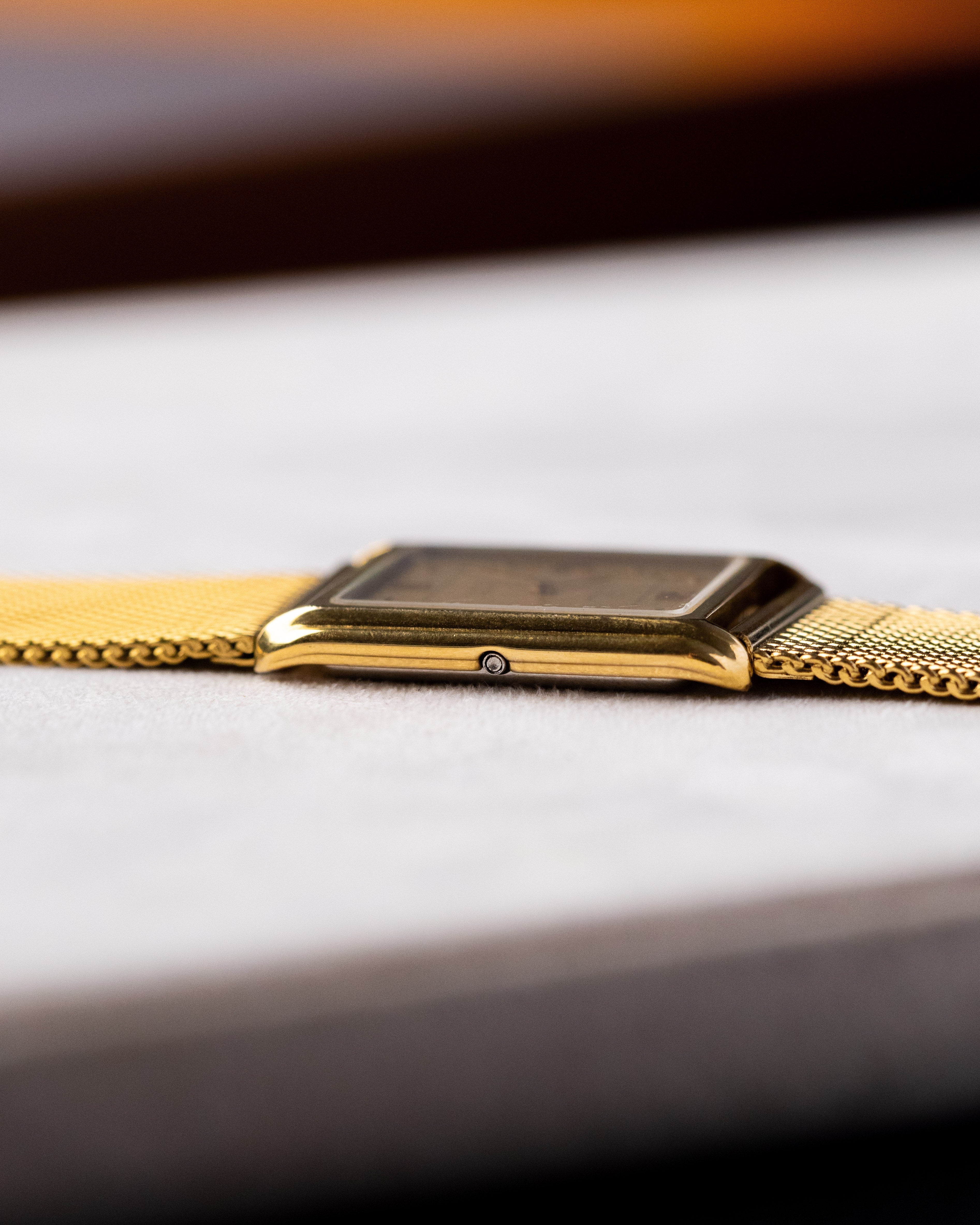 Vintage Omega De Ville, Art Deco Tank, Ref. 191.0107, Gold - Plated Quartz Cal. 1365 from 1980's - DuMarko