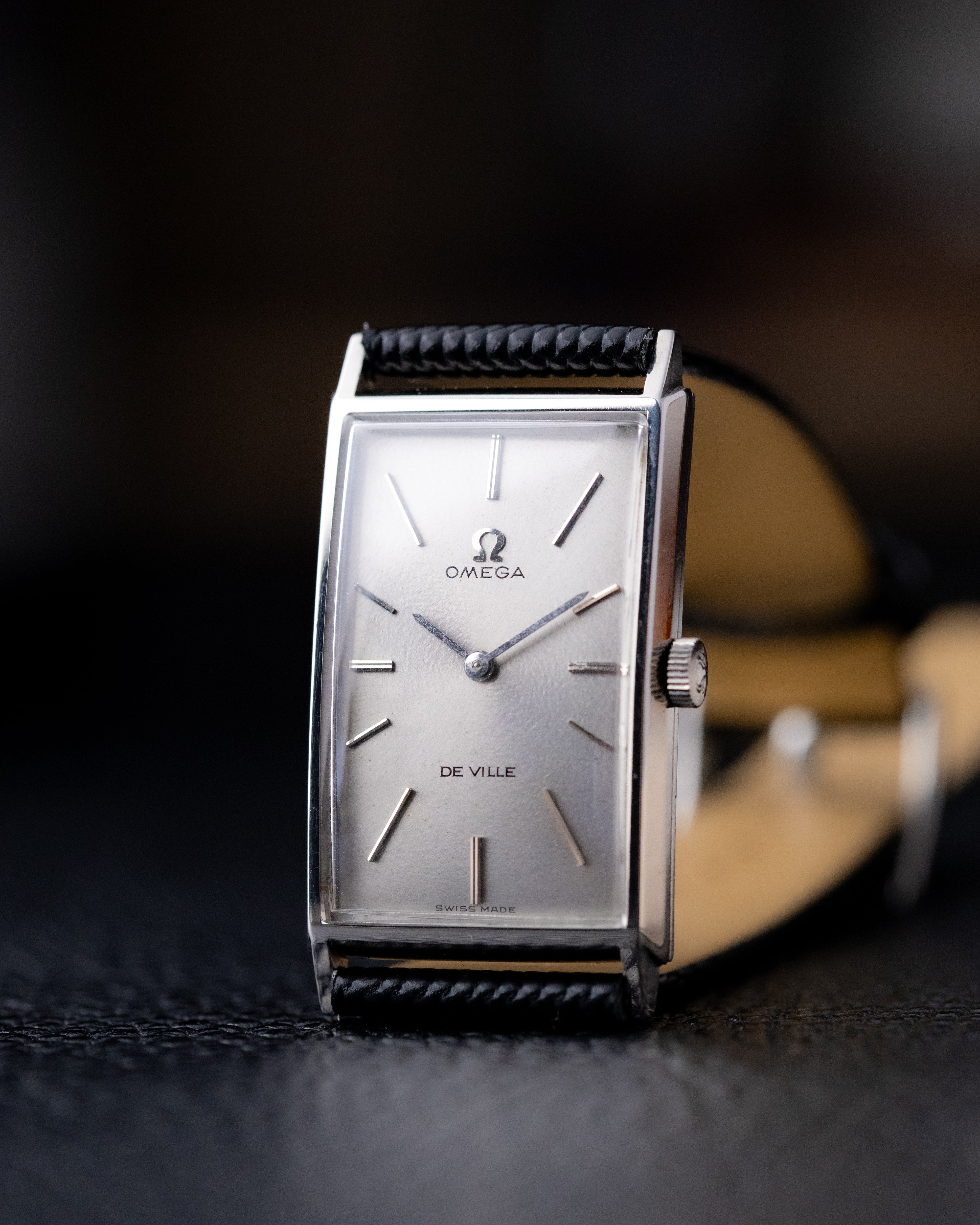 Vintage Omega De Ville, Art Deco Tank, Silver Dial, Cal. 620 from 1960's - DuMarko