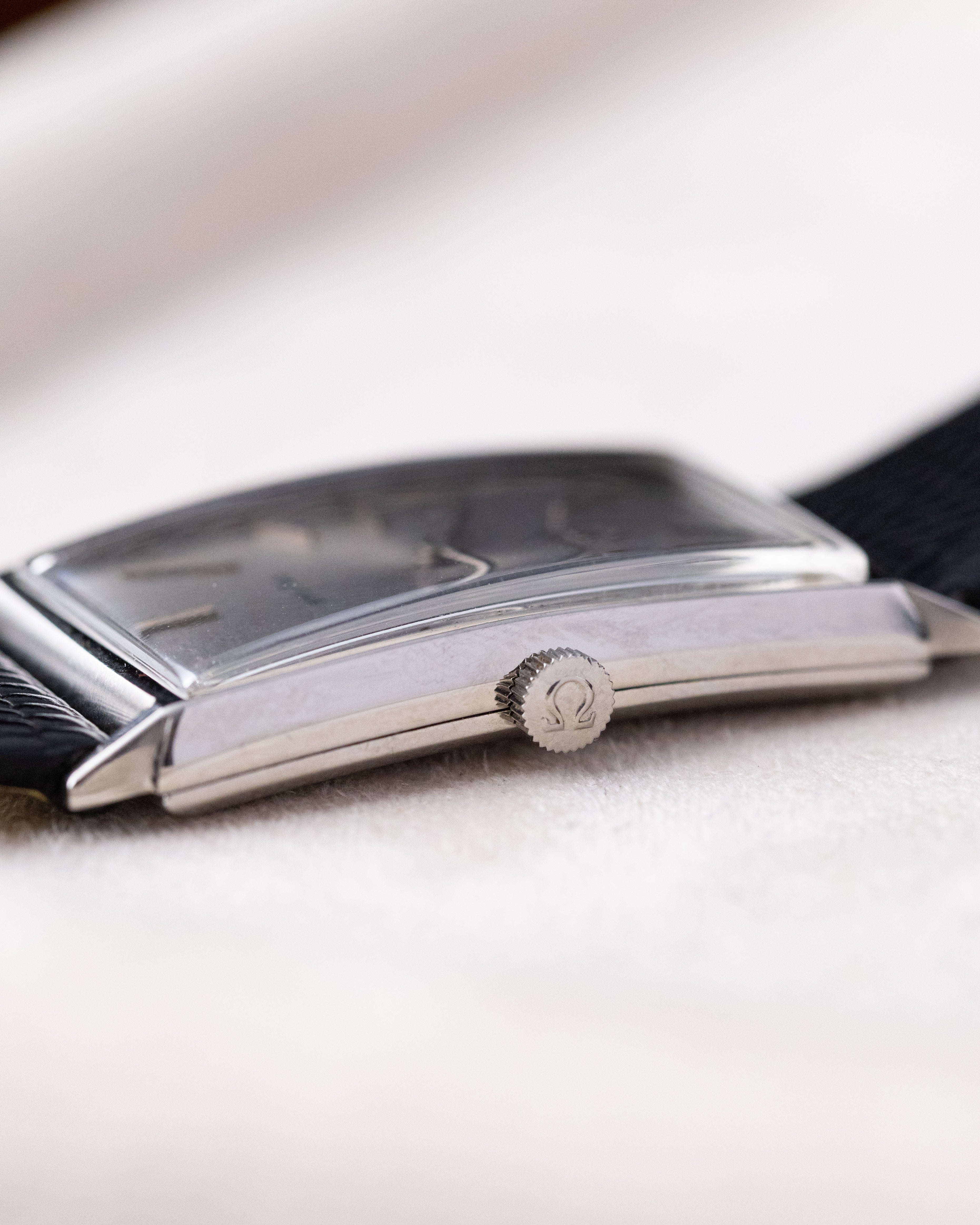 Vintage Omega De Ville, Art Deco Tank, Silver Dial, Cal. 620 from 1960's - DuMarko