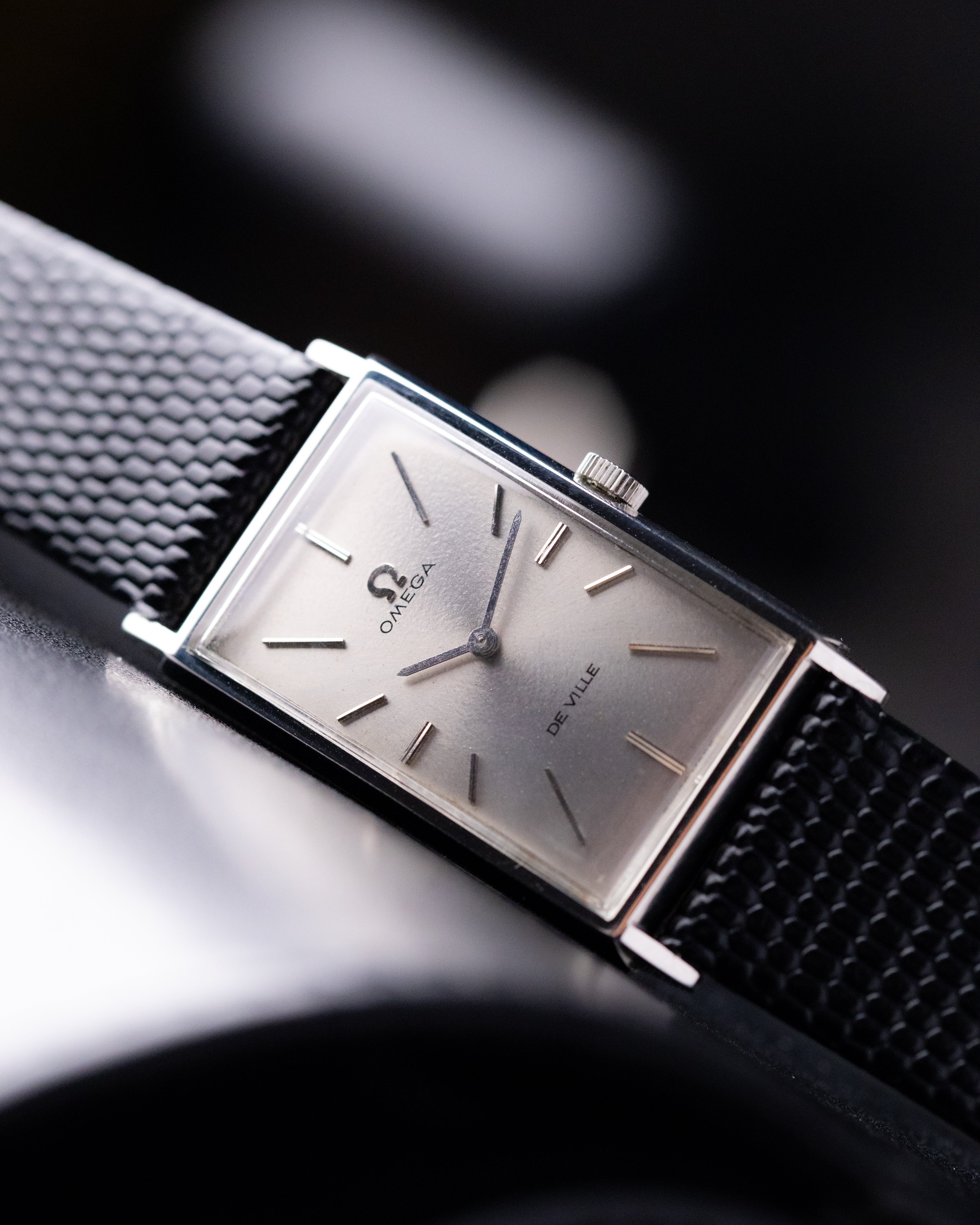 Vintage Omega De Ville, Art Deco Tank, Silver Dial, Cal. 620 from 1960's - DuMarko