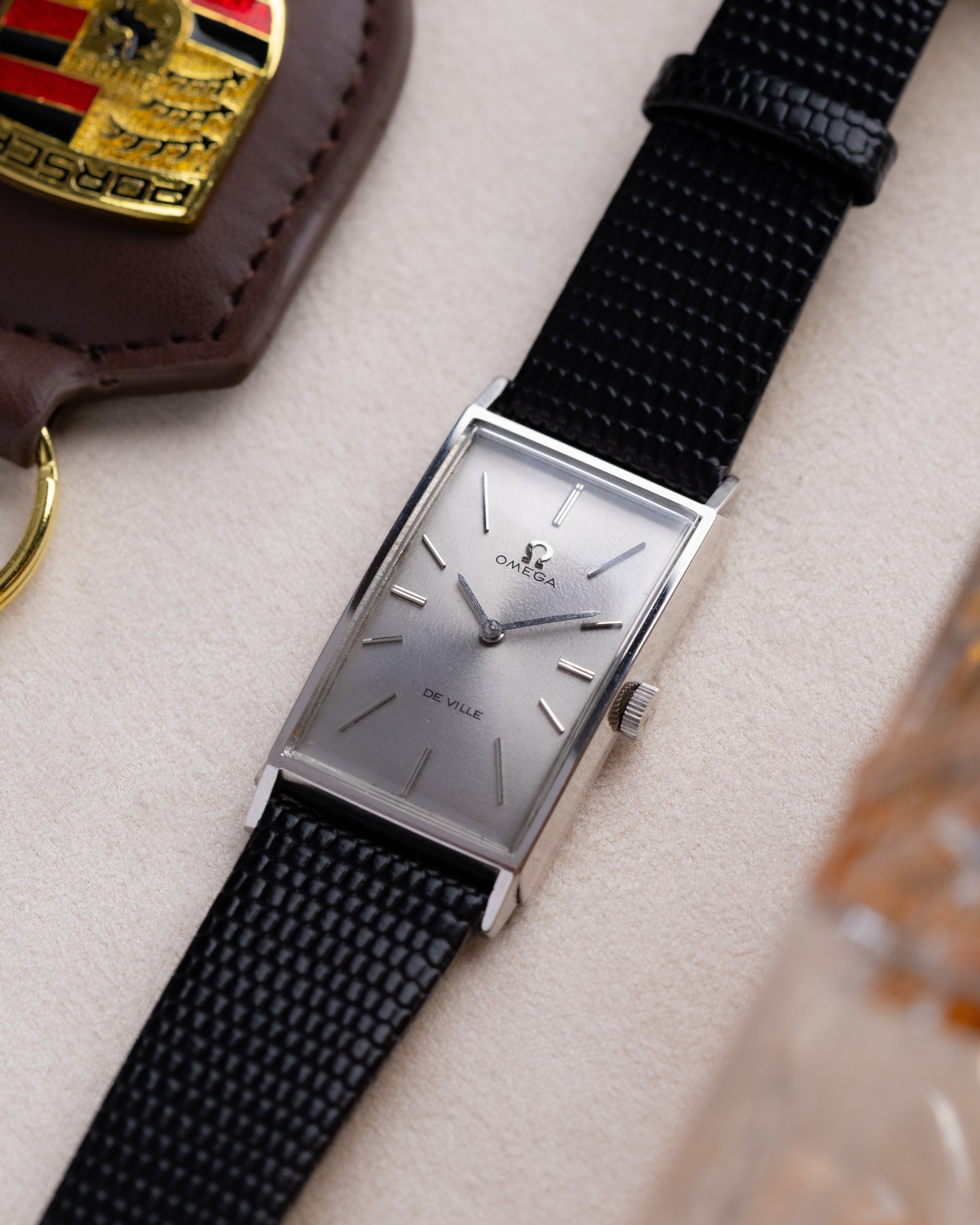 Vintage Omega De Ville, Art Deco Tank, Silver Dial, Cal. 620 from 1960's - DuMarko