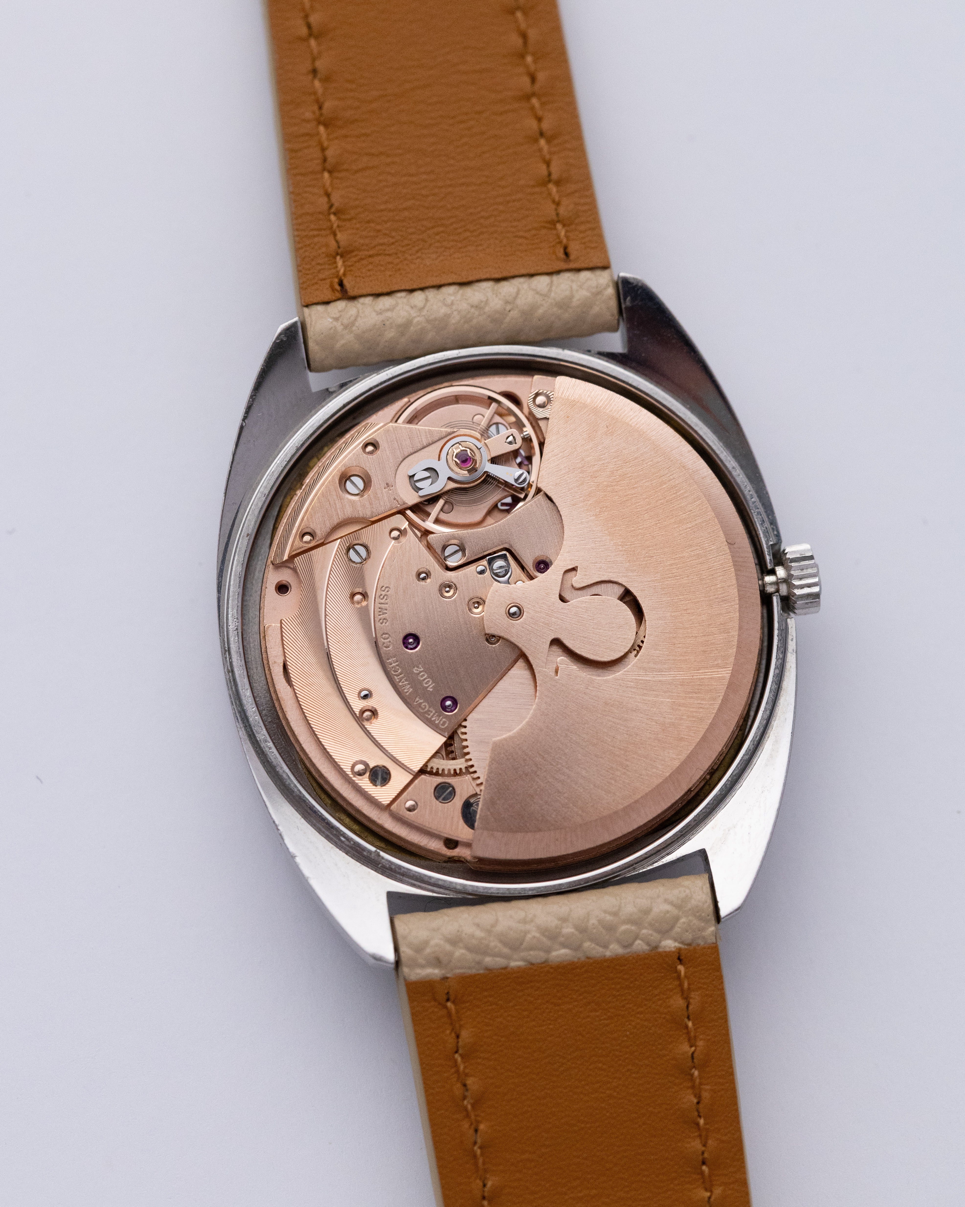 Vintage Omega De Ville Automatic, Cushion Brushed Case, Ref. 162.045 from 1970 - DuMarko