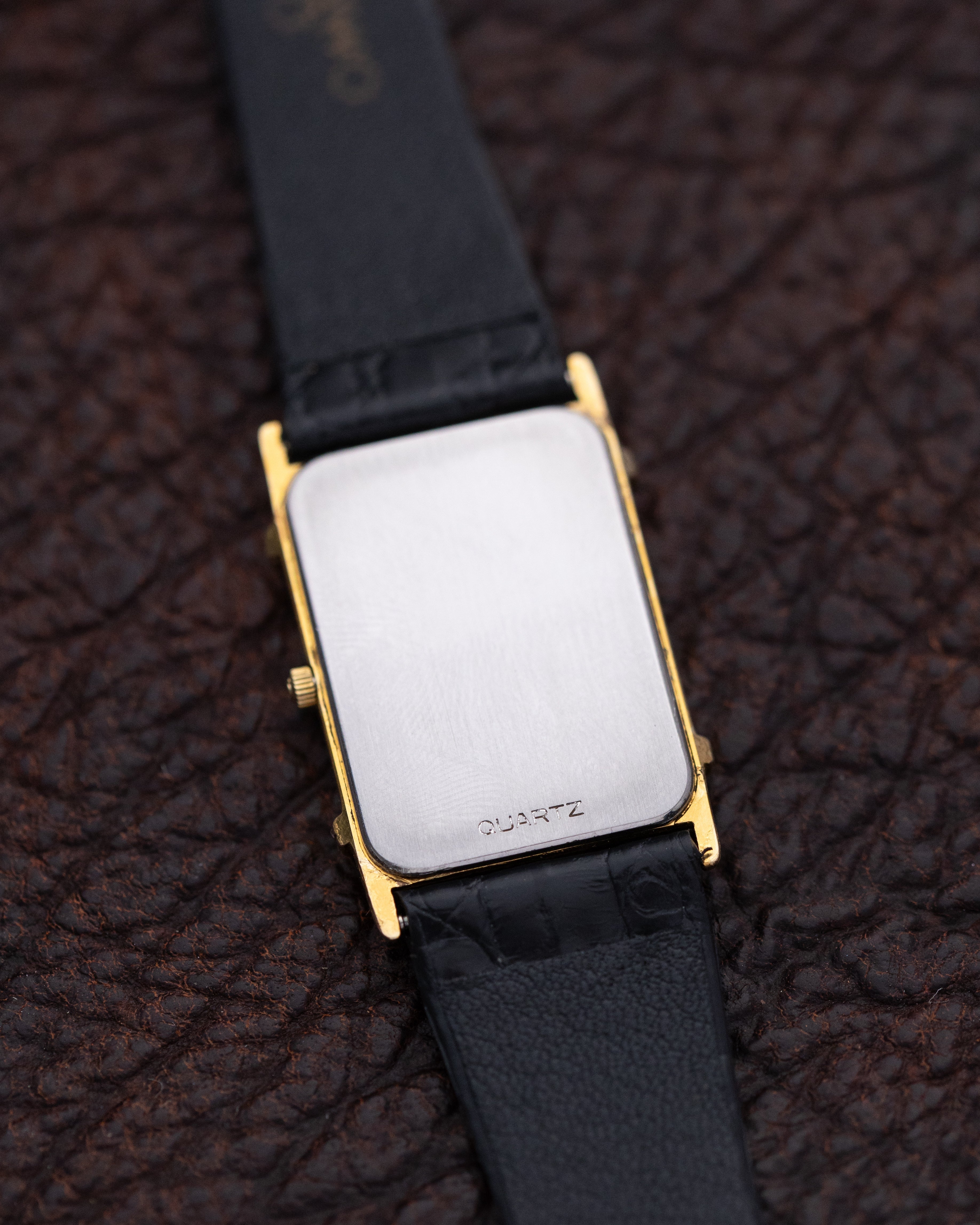 Vintage Omega De Ville Challenge Tank, Champagne guilloché dial from 1982 - DuMarko