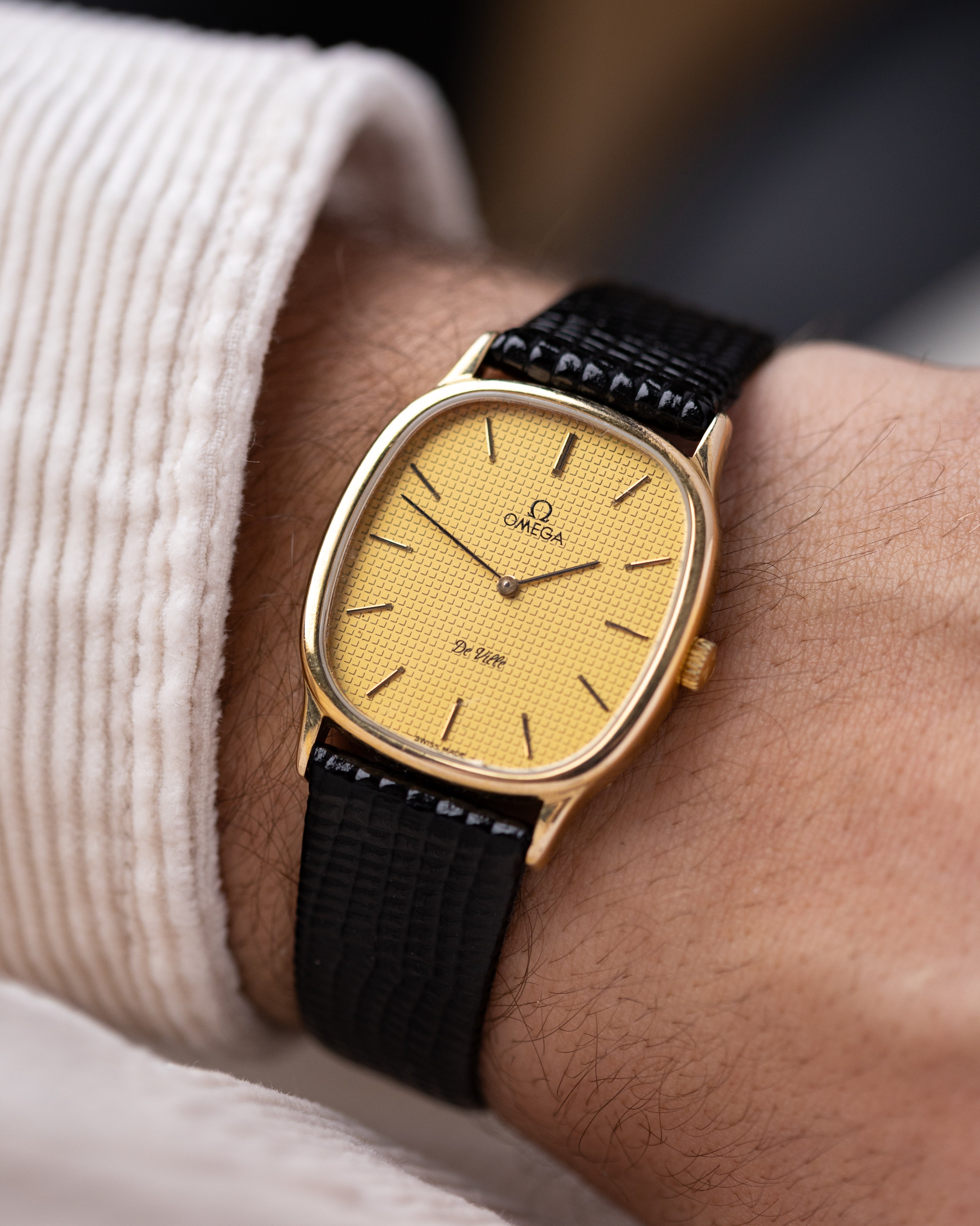 Vintage Omega De Ville Ellipse “TV Case” Ref. 111.0153, Gold - Filled, Cal. 625 from 1978 - DuMarko