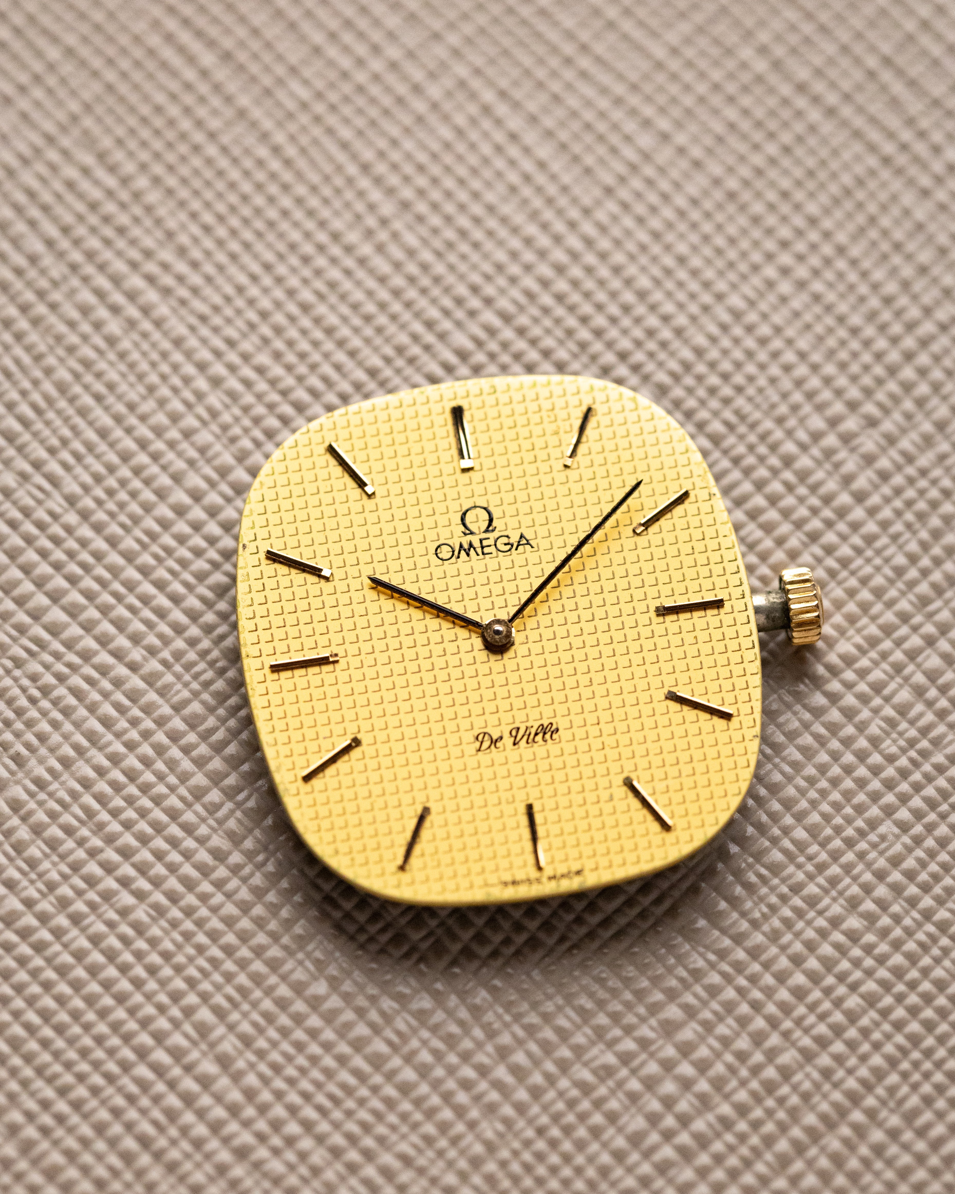 Vintage Omega De Ville Ellipse “TV Case” Ref. 111.0153, Gold - Filled, Cal. 625 from 1978 - DuMarko