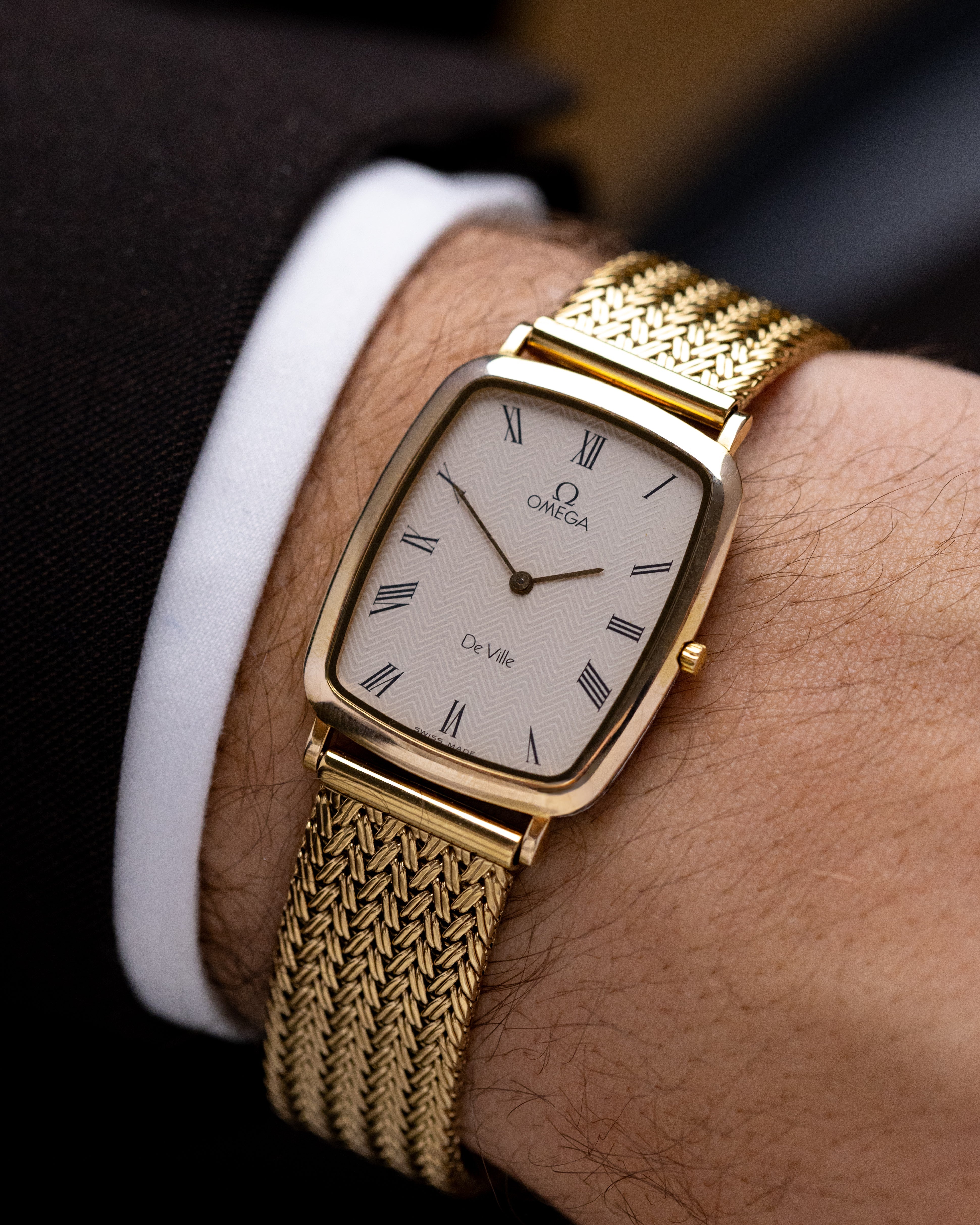 Vintage Omega De Ville “Ile de France” Ref. 191.0223, Zig - Zag Dial, Quartz Cal. 1378 from 1986 - DuMarko