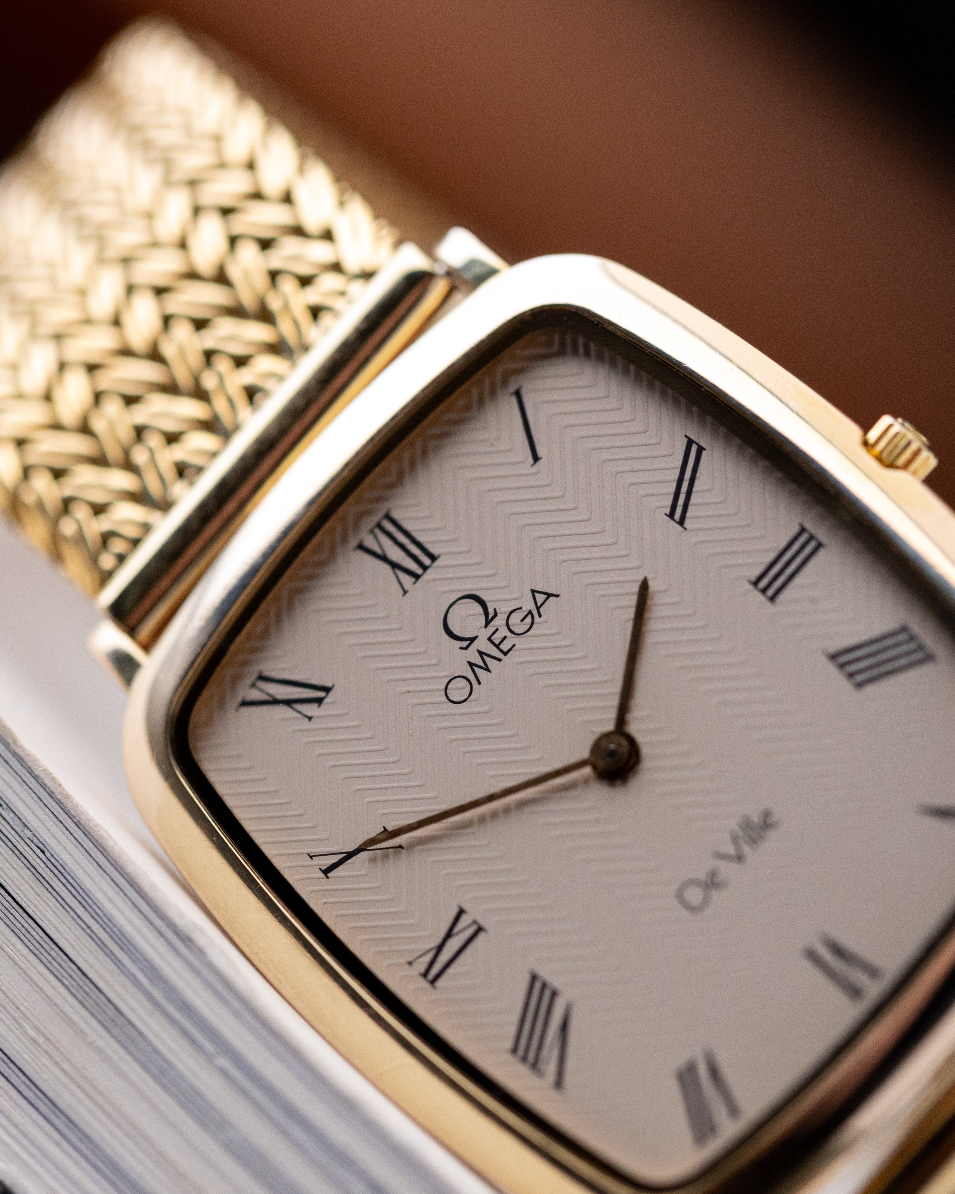 Vintage Omega De Ville “Ile de France” Ref. 191.0223, Zig - Zag Dial, Quartz Cal. 1378 from 1986 - DuMarko