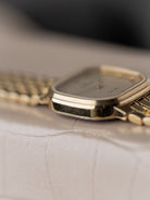 Vintage Omega De Ville Ladies Watch, NOS, Quartz Cal. 1375, Two - Tone Champagne Dial from 1982 - DuMarko