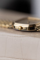 Vintage Omega De Ville Ladies Watch, NOS, Quartz Cal. 1375, Two - Tone Champagne Dial from 1982 - DuMarko