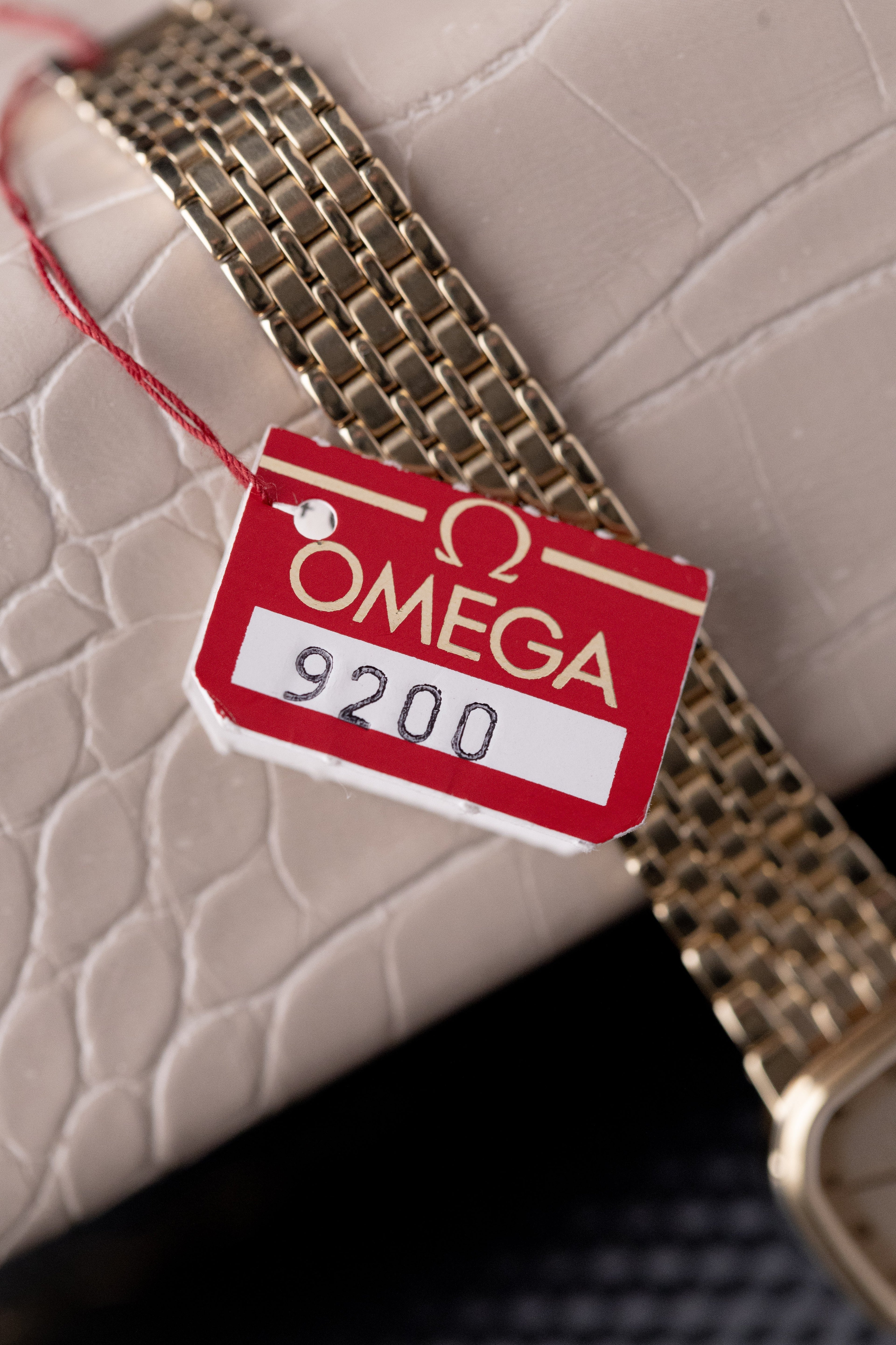 Vintage Omega De Ville Ladies Watch, NOS, Quartz Cal. 1375, Two - Tone Champagne Dial from 1982 - DuMarko