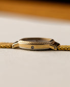 Vintage Omega De Ville Ladies Watch, Quartz Cal. 1367, Champagne Dial, Gold - Plated from 1979 - DuMarko