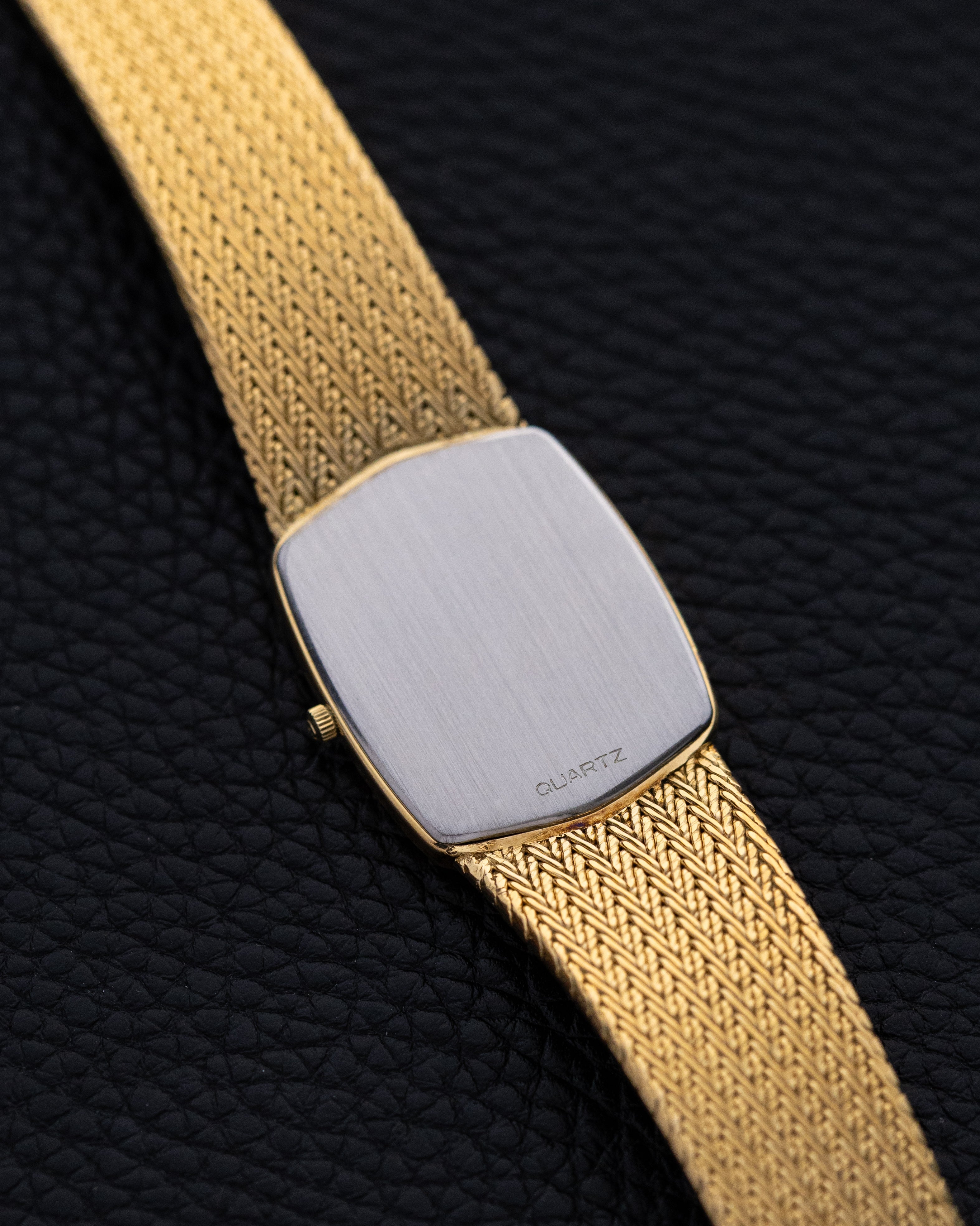 Vintage Omega De Ville Quartz Cal. 1344, Swiss Made, Champagne sparkling dial, Roped bezel from 1980’s - DuMarko