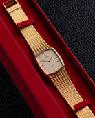 Vintage Omega De Ville Quartz Cal. 1344, Swiss Made, Champagne sparkling dial, Roped bezel from 1980’s - DuMarko