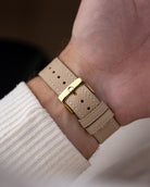 Vintage Omega De Ville Swiss Watch, Gilt Breguet Numerals, Rope Bezel, Circa 1980's - DuMarko