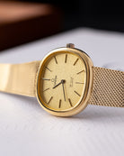 Vintage Omega De Ville Swiss Watch, Quartz Cal. 1330, Champagne Dial from 1978 - DuMarko