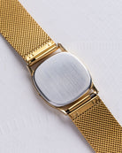Vintage Omega De Ville Swiss Watch, Rope Bezel, Gilt Breguet Numerals from 1980's - DuMarko