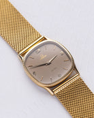 Vintage Omega De Ville Swiss Watch, Rope Bezel, Gilt Breguet Numerals from 1980's - DuMarko