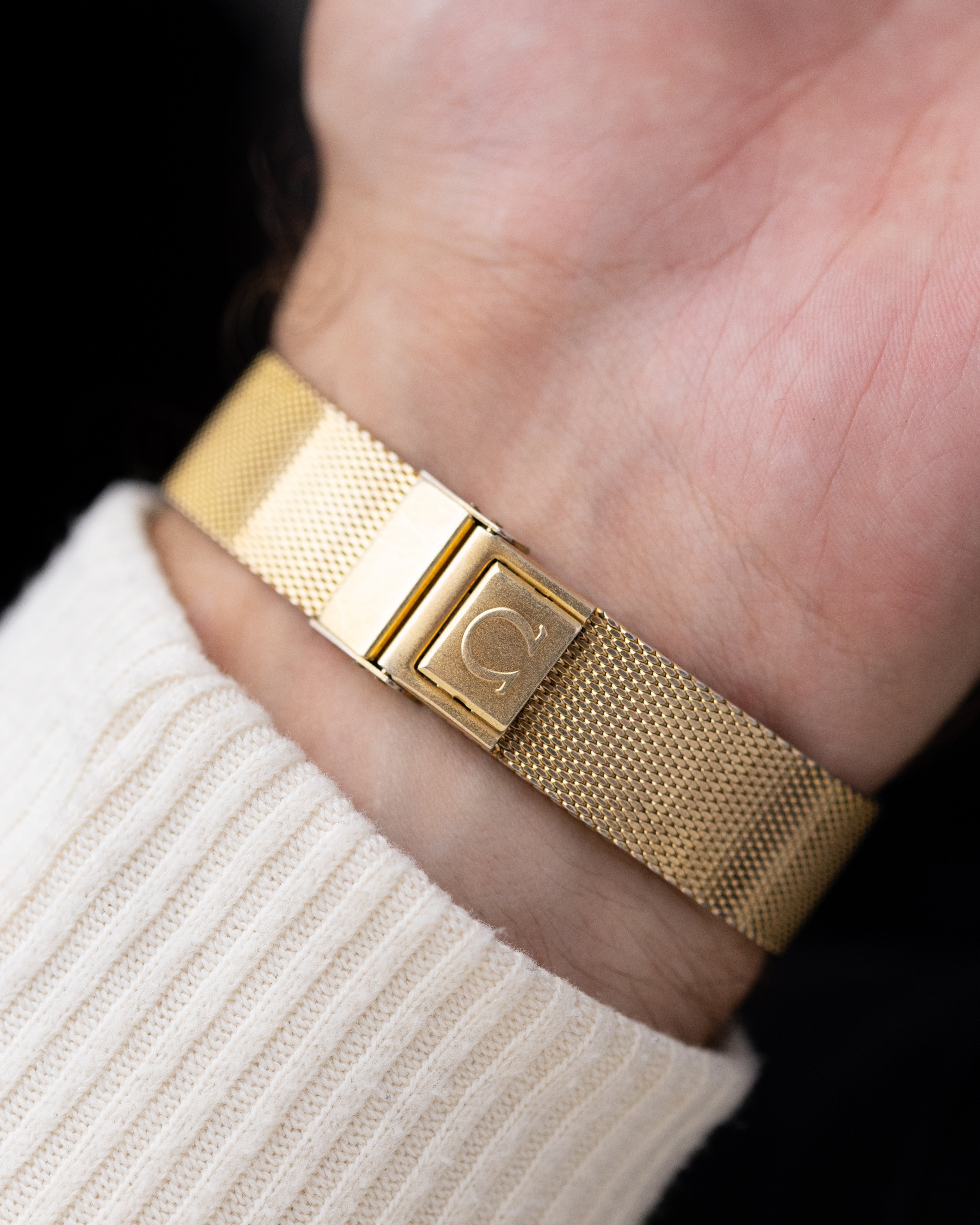 Vintage Omega De Ville Swiss Watch, Slim Gold - plated Case, Cal. 625 from 1980's - DuMarko