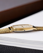 Vintage Omega De Ville Tank, Cream dial with roman Numerals, Tonneau Case from 1970's - DuMarko