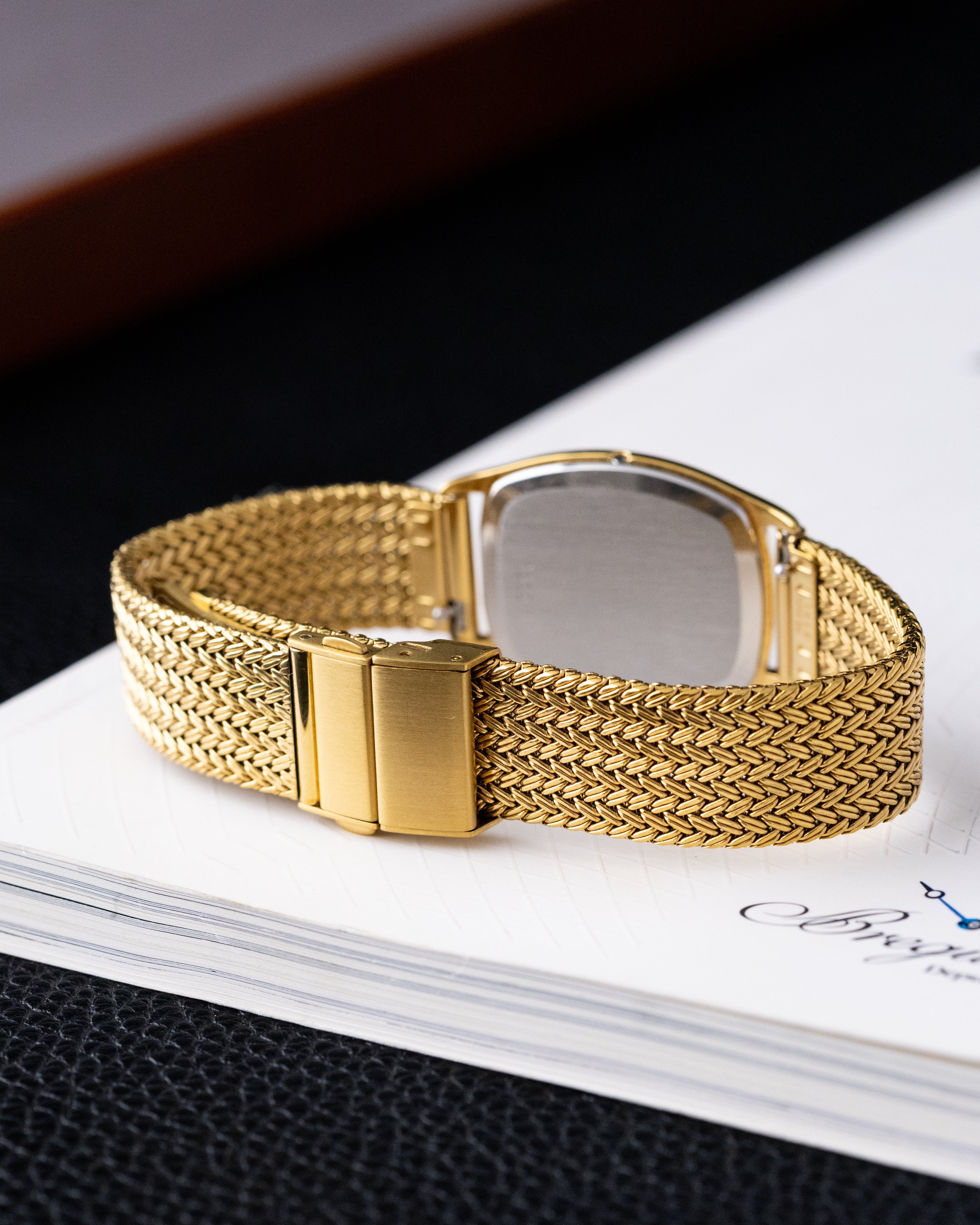 Vintage Omega De Ville Tank, Cream dial with roman Numerals, Tonneau Case from 1970's - DuMarko